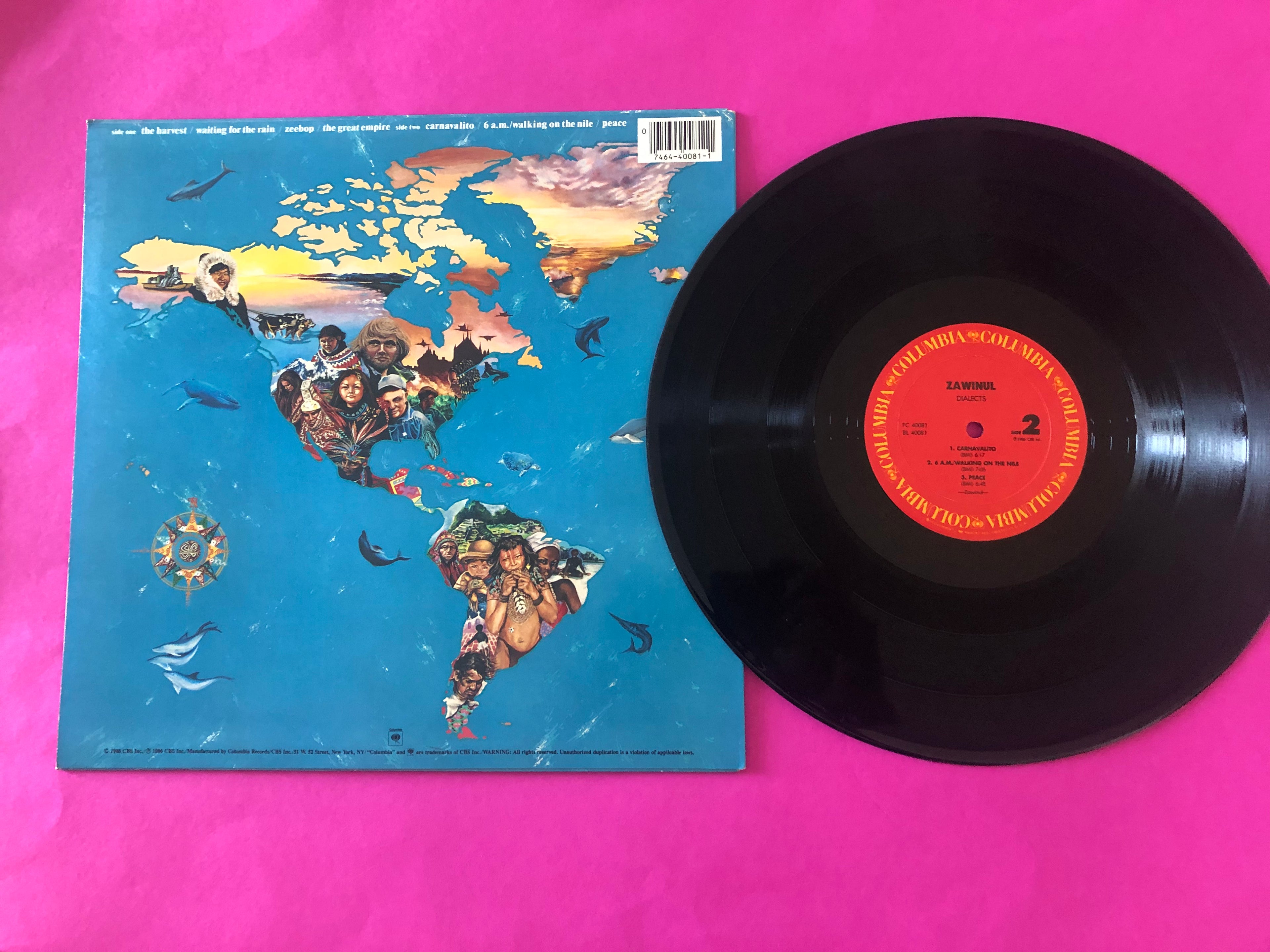 Joe Zawinul : Dialects (LP, Album, Pit)
