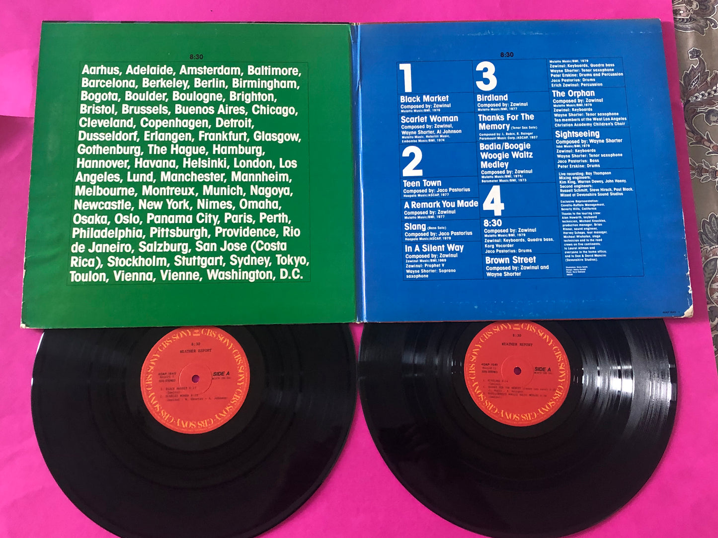 Weather Report : 8:30 (2xLP, Album)