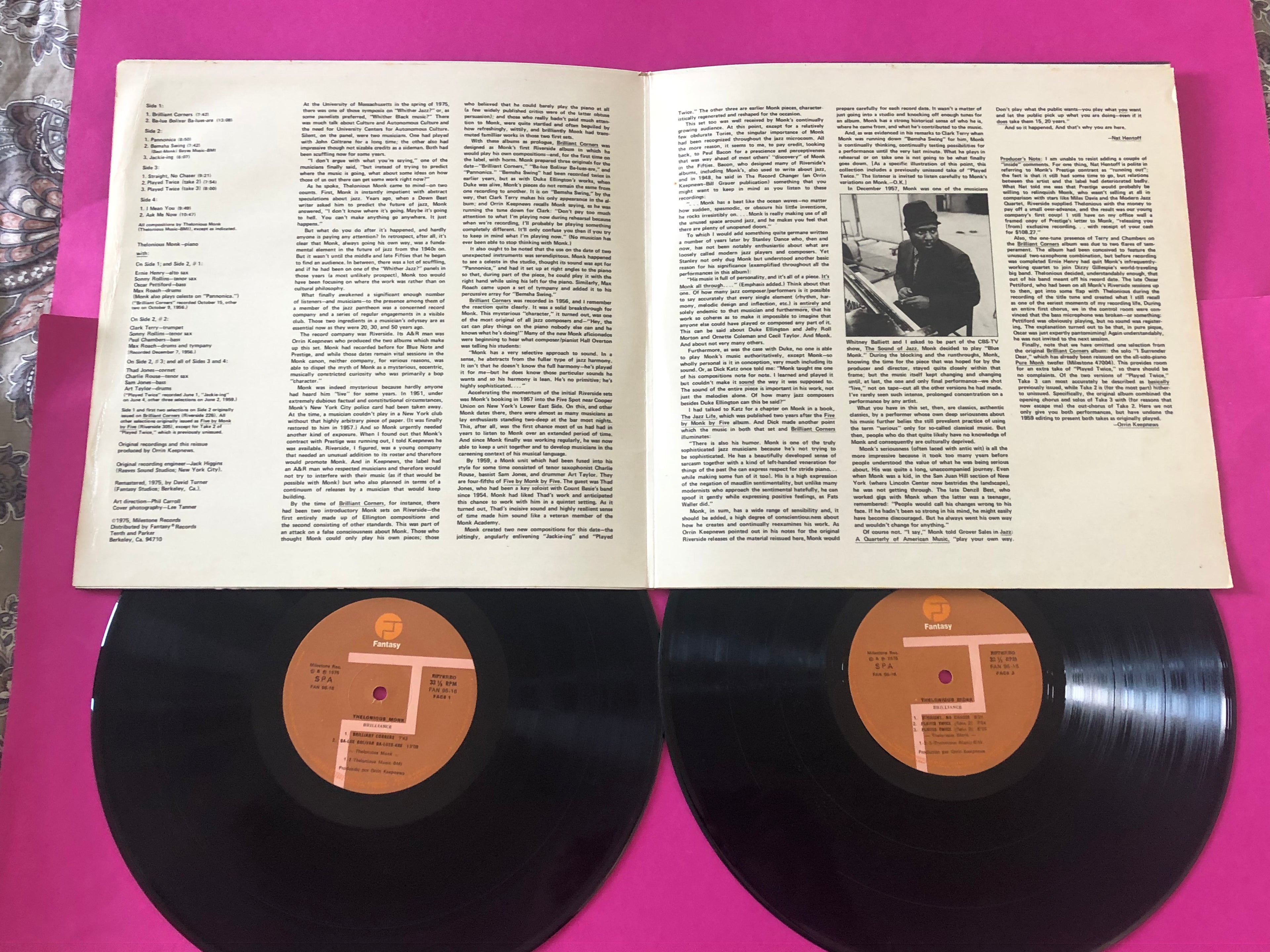 Thelonious Monk : Brilliance (2xLP, Comp, RE)