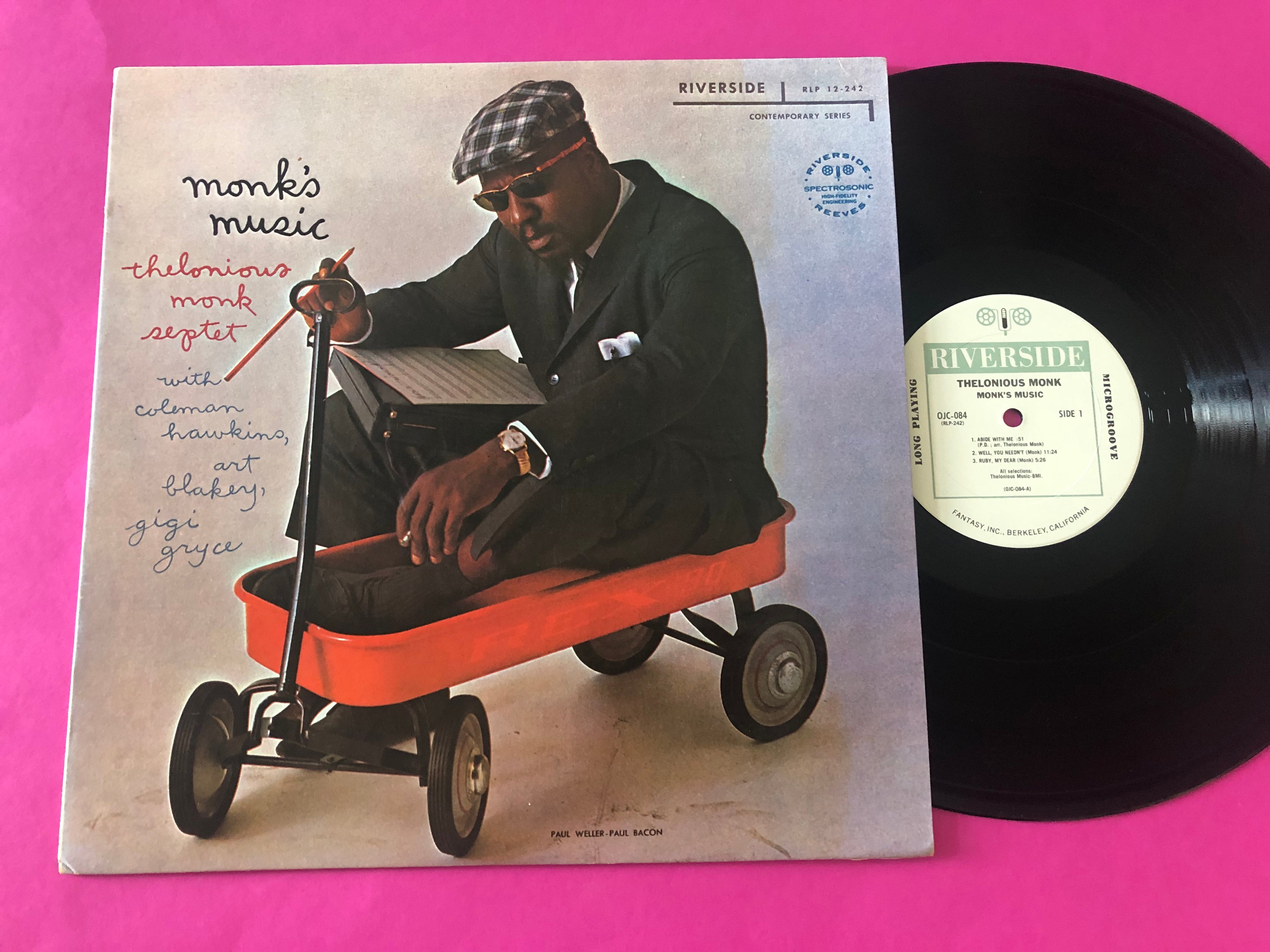 Thelonious Monk Septet : Monk's Music (LP, Album, Mono, RE)