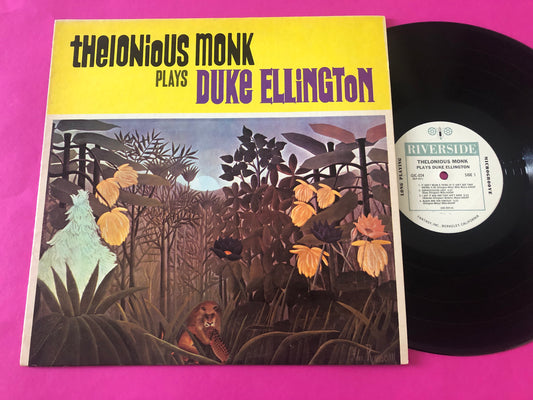 Thelonious Monk : Thelonious Monk Plays Duke Ellington (LP, Album, Mono, RE, Pit)