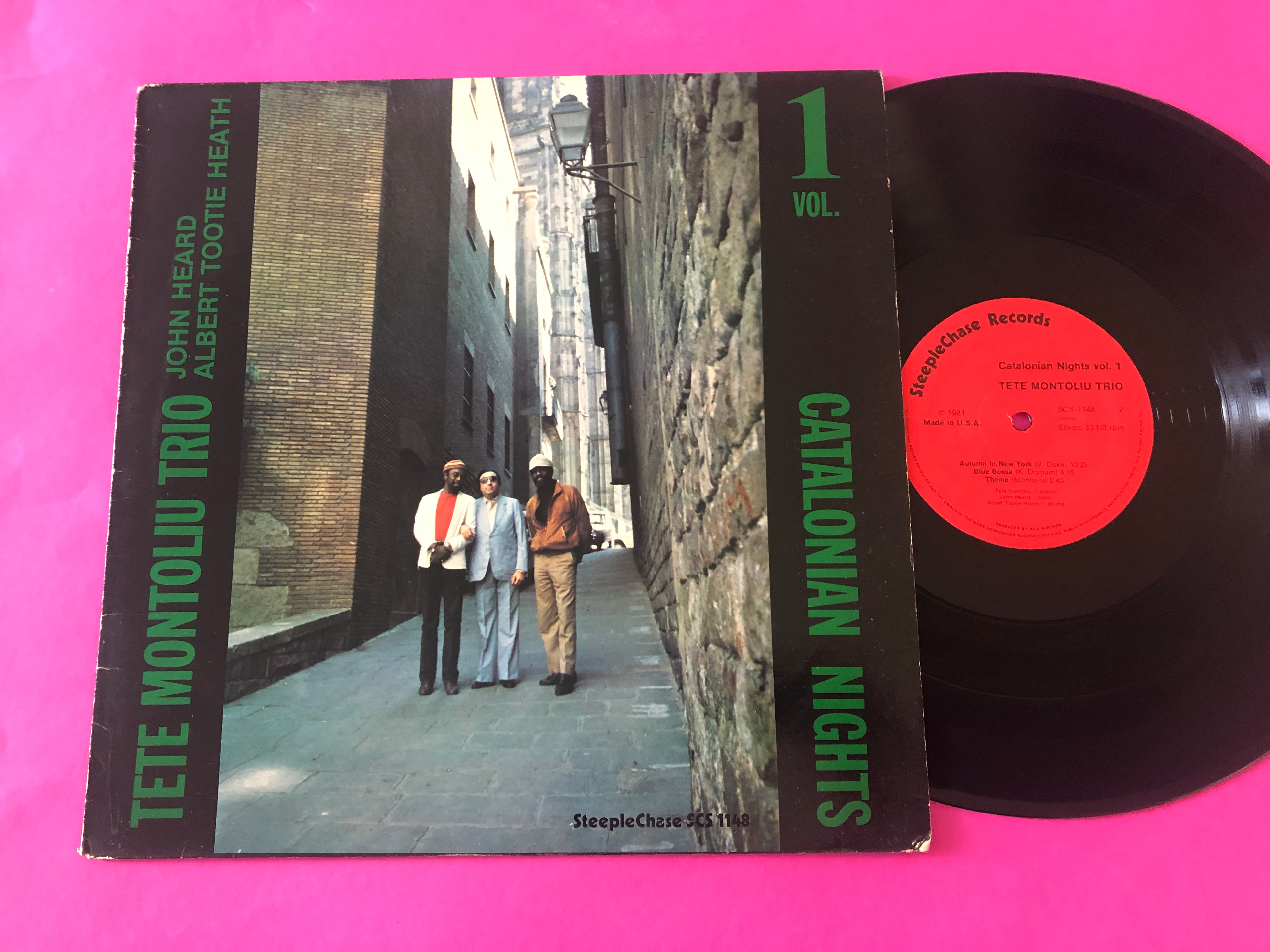 Tete Montoliu Trio : Catalonian Nights Vol.1 (LP)