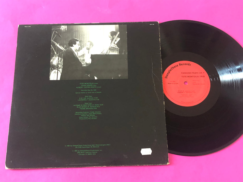 Tete Montoliu Trio : Catalonian Nights Vol.1 (LP)