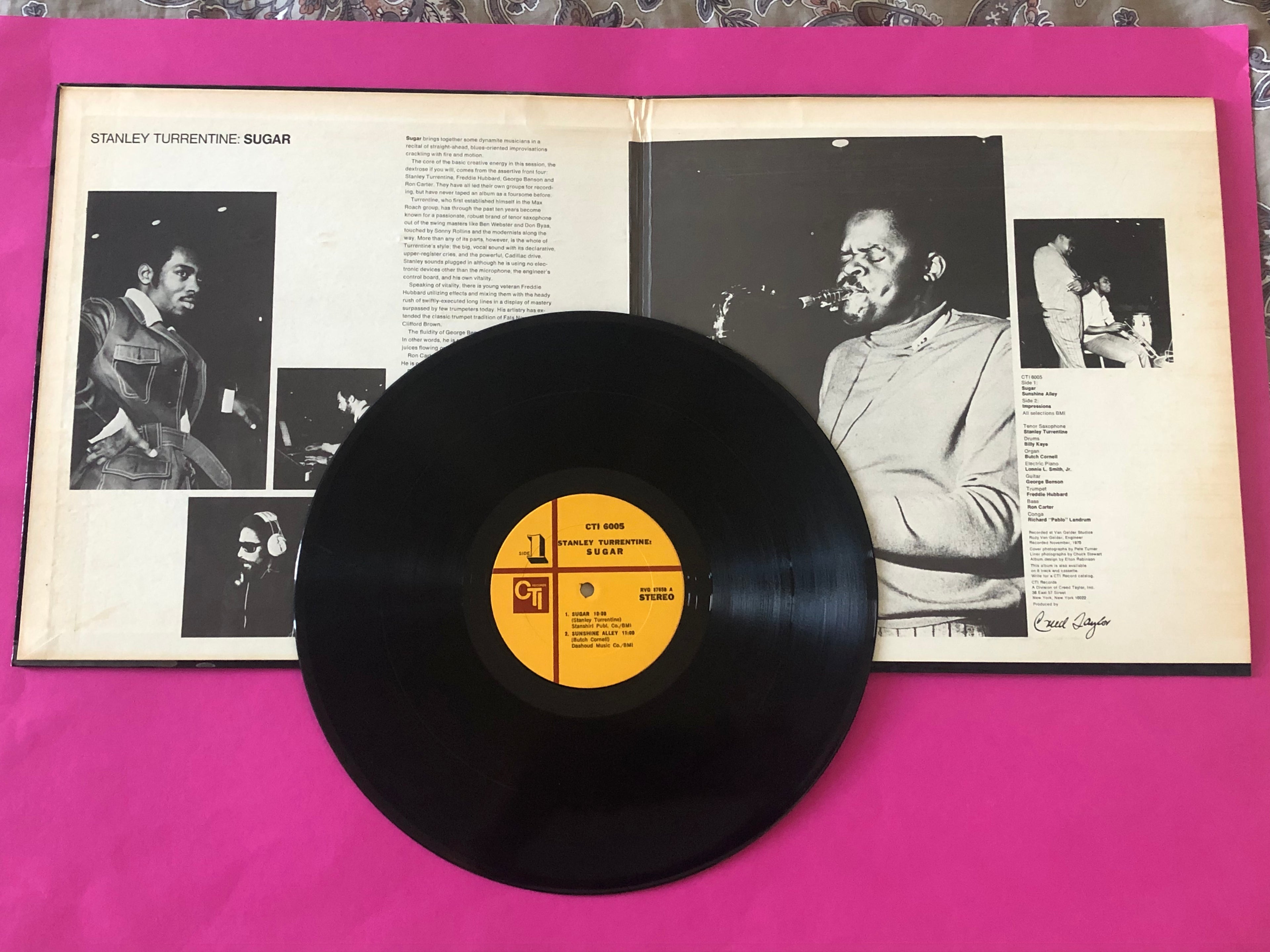 Stanley Turrentine : Sugar (LP, Album, Gat)