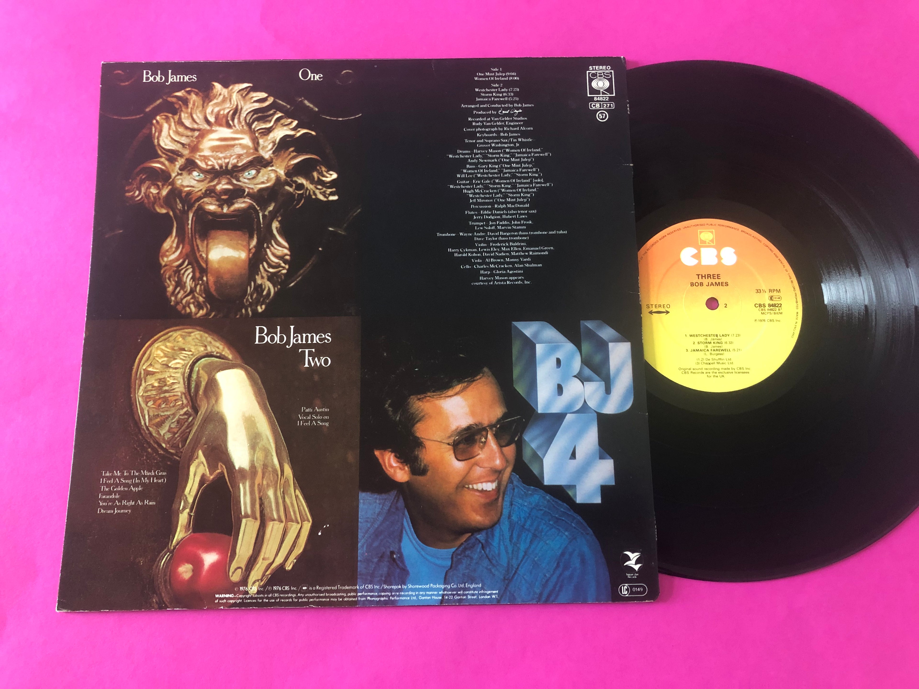 Bob James : Three (LP, Album, RE)