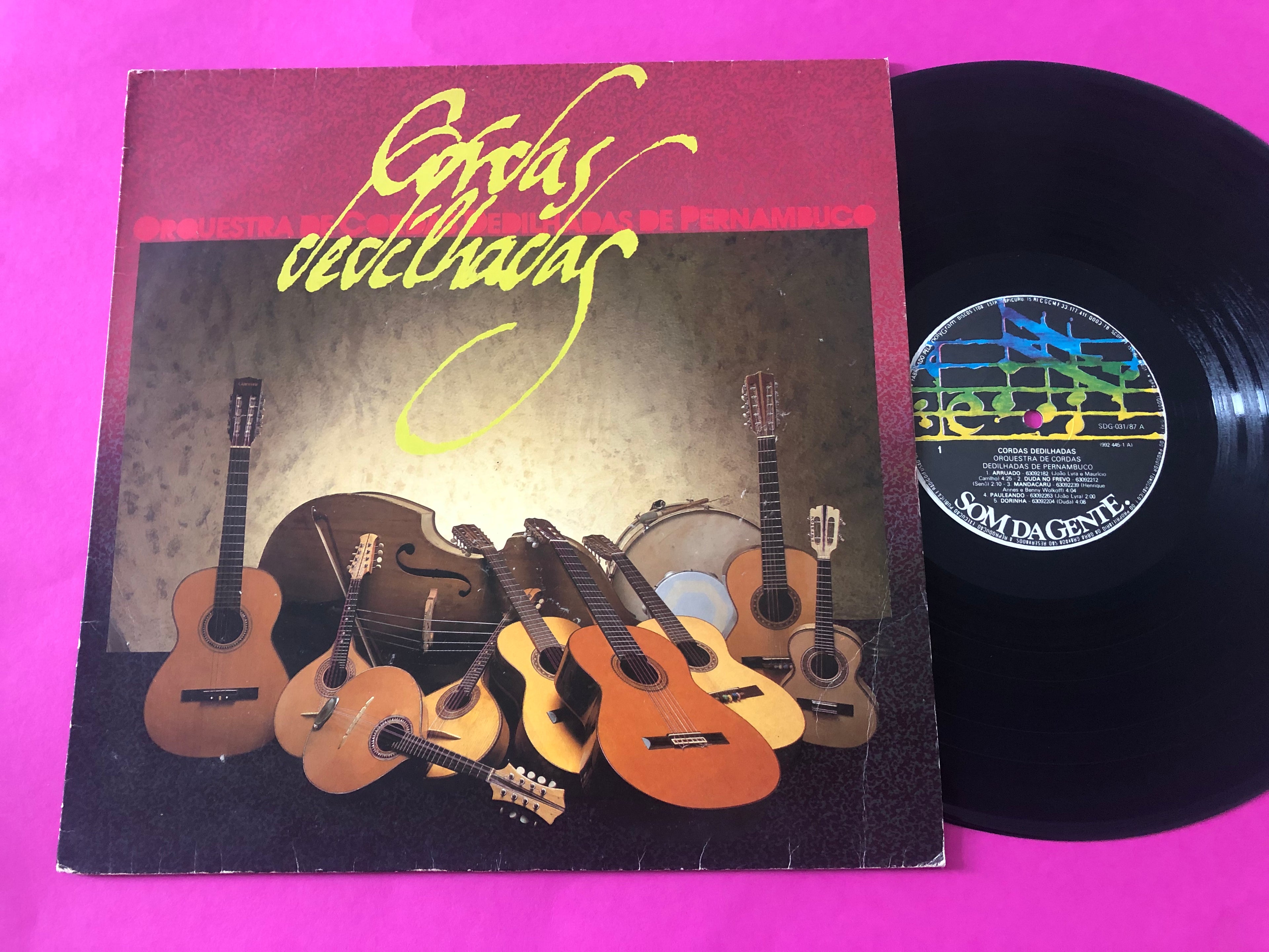 Orquestra De Cordas Dedilhadas De Pernambuco : Cordas Dedilhadas (LP,Album)