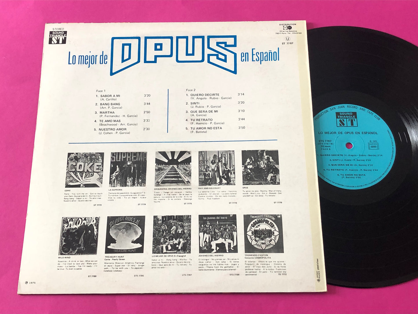 Opus (5) : Lo Mejor De Opus En Español (LP, Comp)