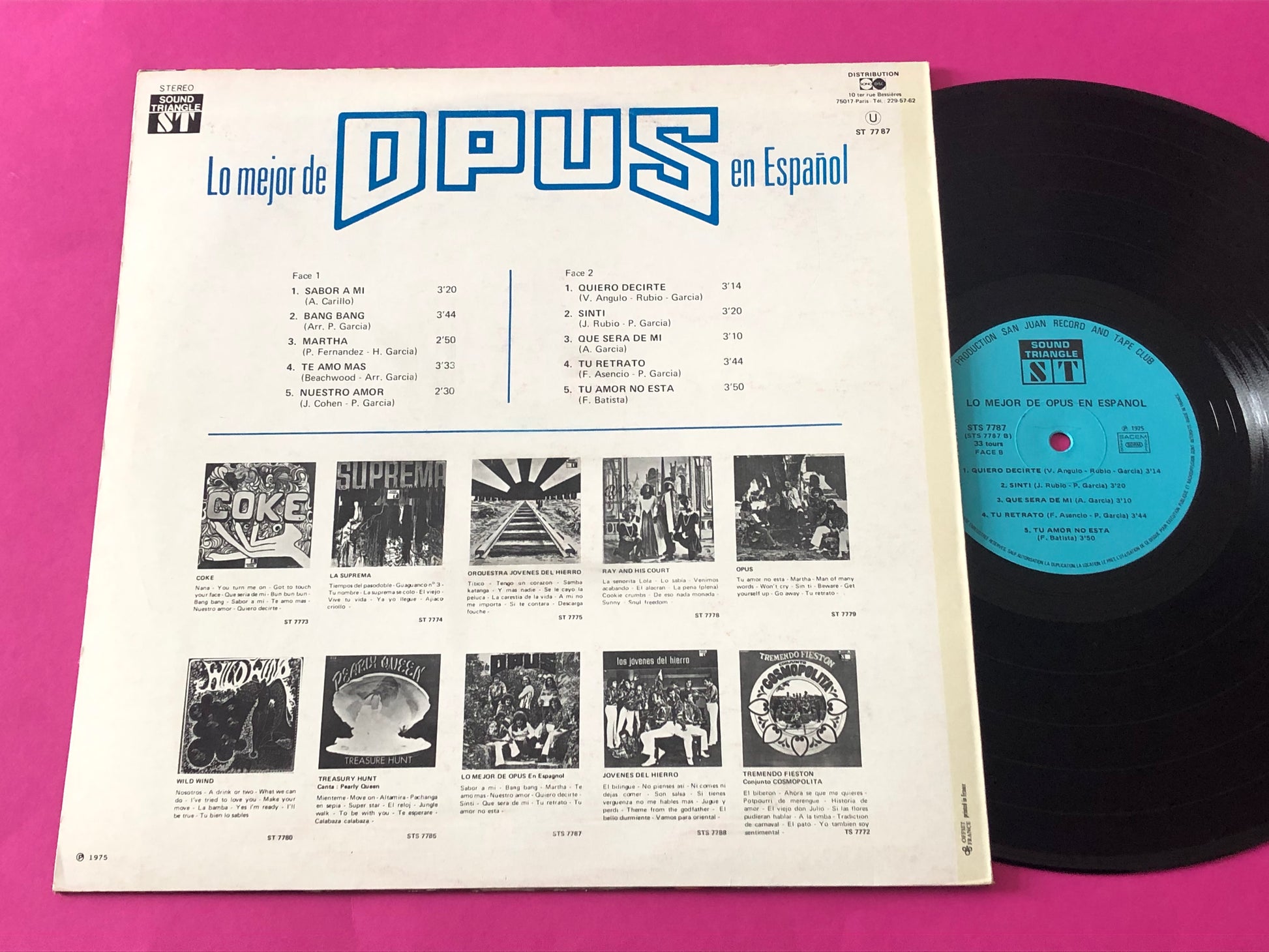 Opus (5) : Lo Mejor De Opus En Español (LP, Comp)