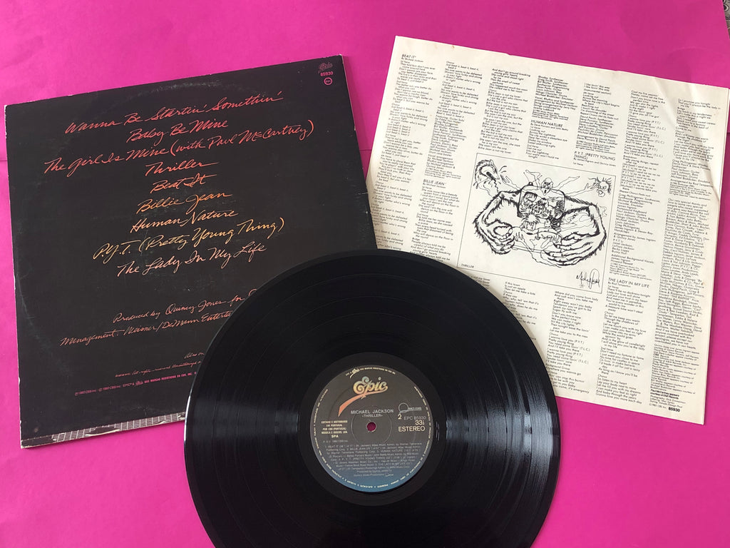 Michael Jackson : Thriller (LP, Album, RE, Gat)