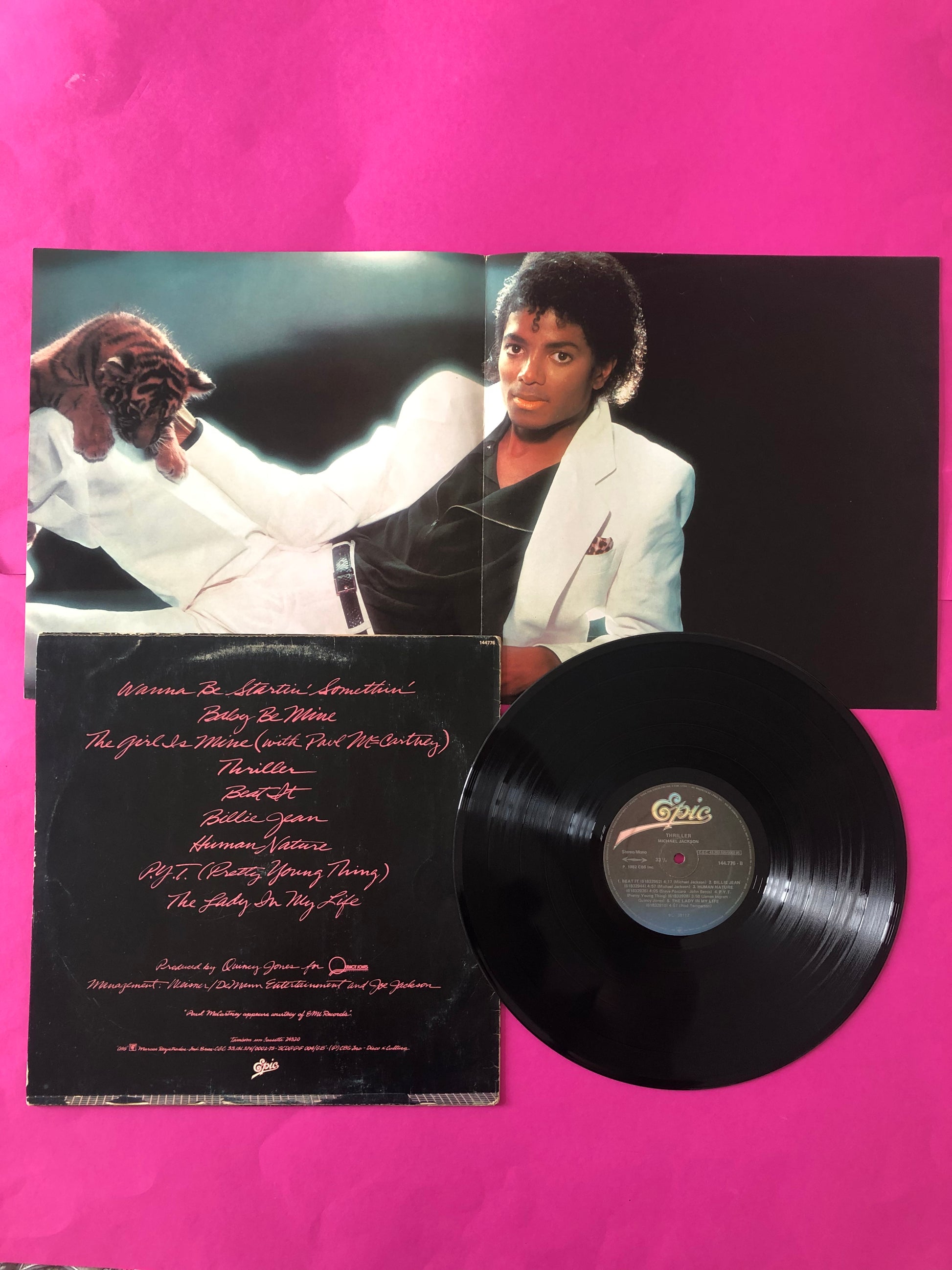 Michael Jackson : Thriller (LP, Album)