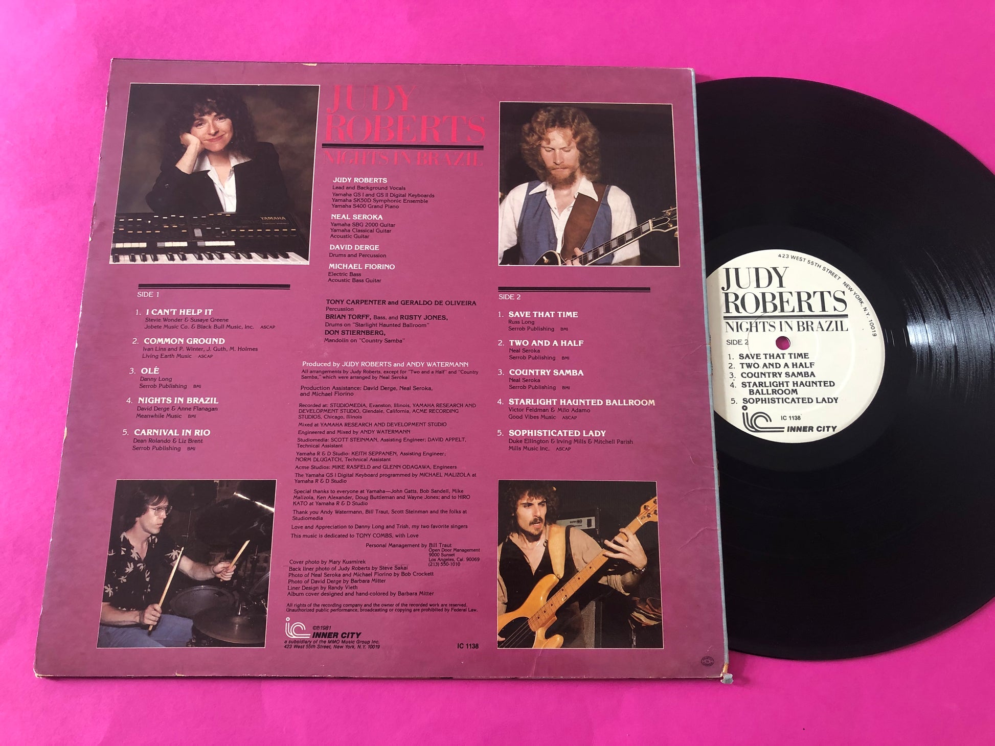 Judy Roberts : Nights In Brazil (LP, Album)