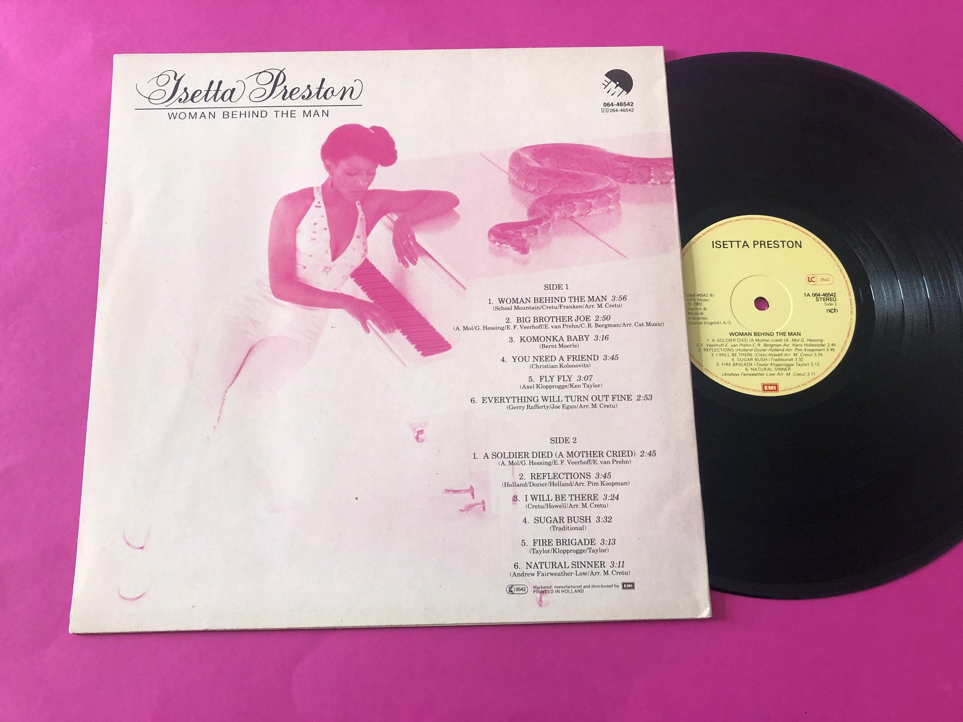 Isetta Preston : Woman Behind The Man (LP)