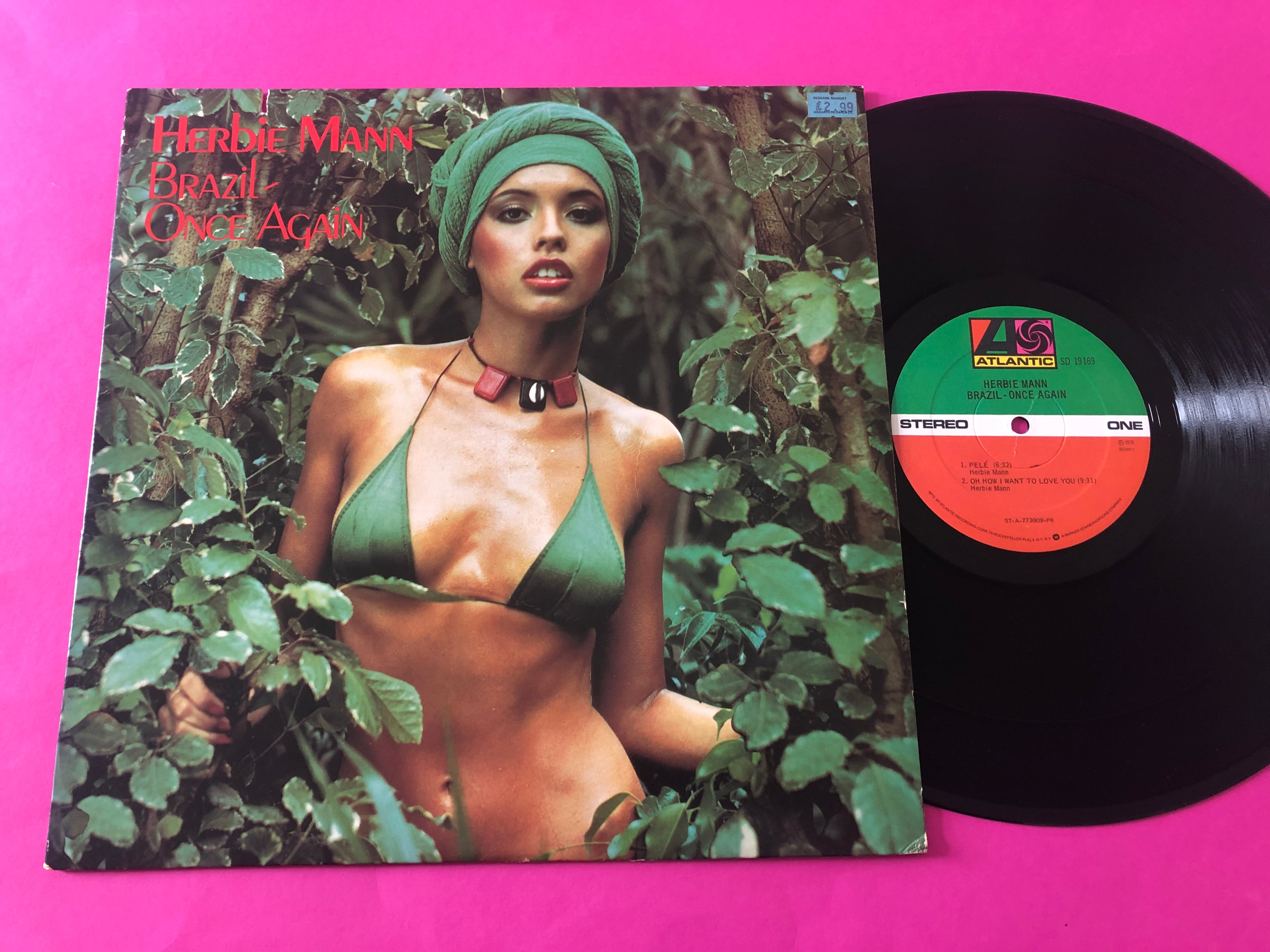 Herbie Mann : Brazil - Once Again (LP, Album, PR )
