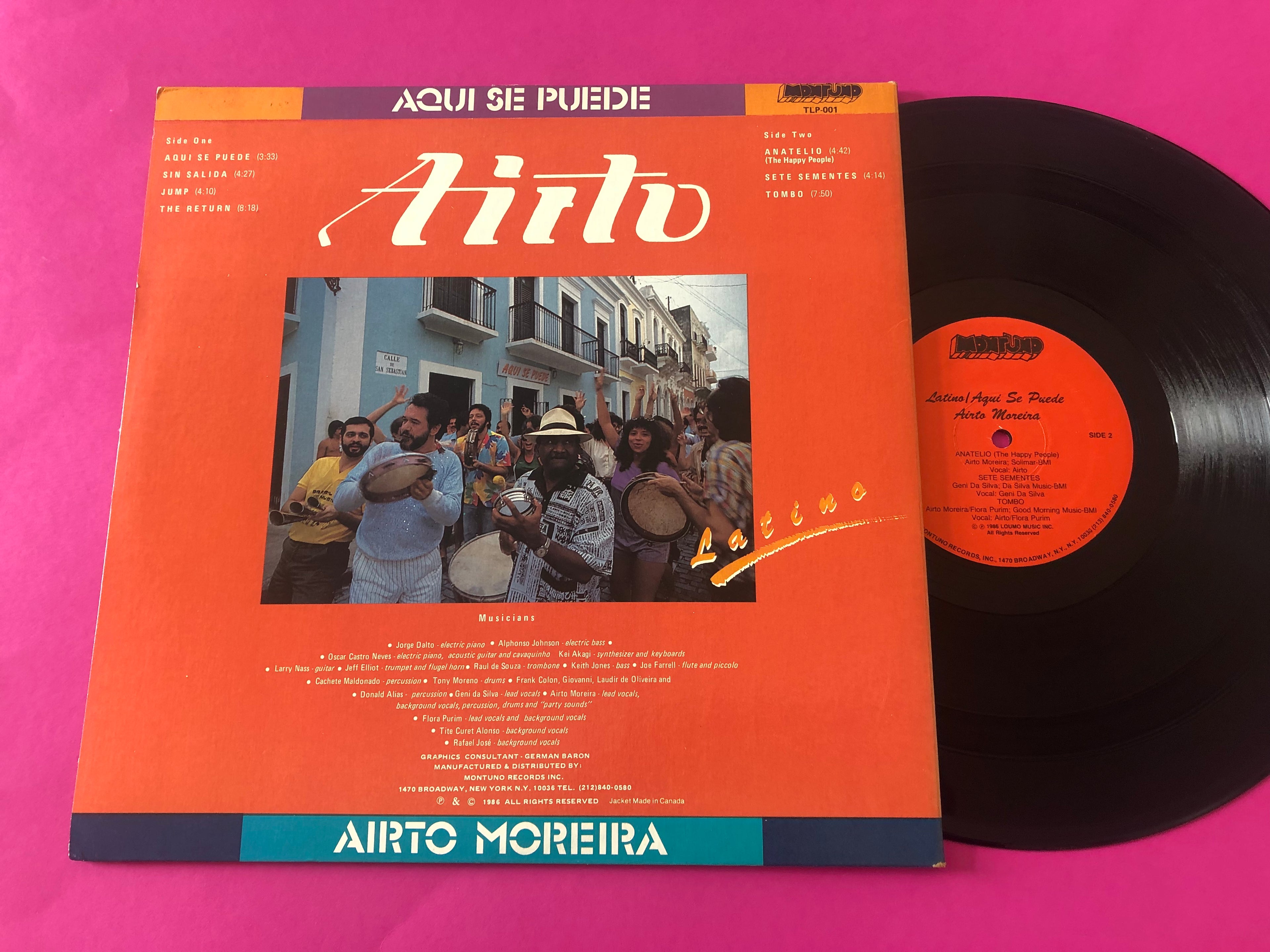 Airto Moreira : Latino / Aqui Se Puede (LP, Album)
