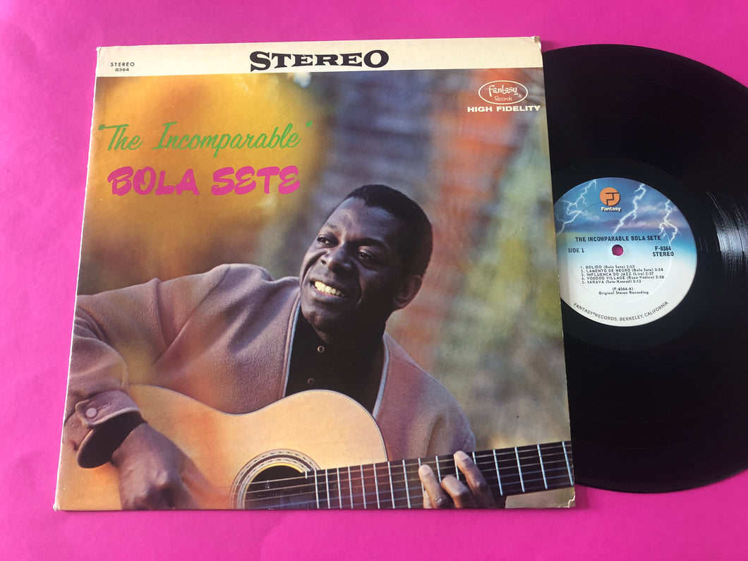 Bola Sete : The Incomparable Bola Sete (LP, Album, RE)