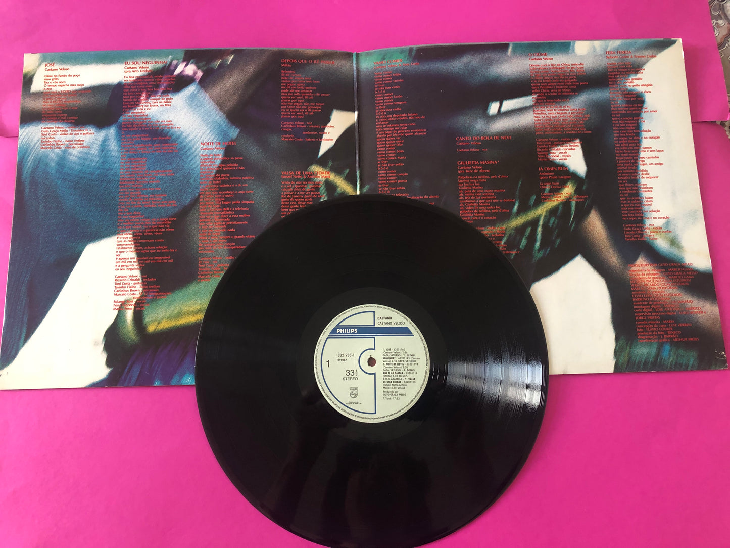 Caetano Veloso : Caetano (LP, Album, Gat)