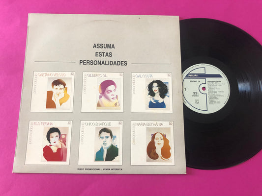 Caetano Veloso, Gilberto Gil, Gal Costa, Elis Regina, Chico Buarque, Maria Bethânia : Assuma Estas Personalidades (LP, Comp, Promo)