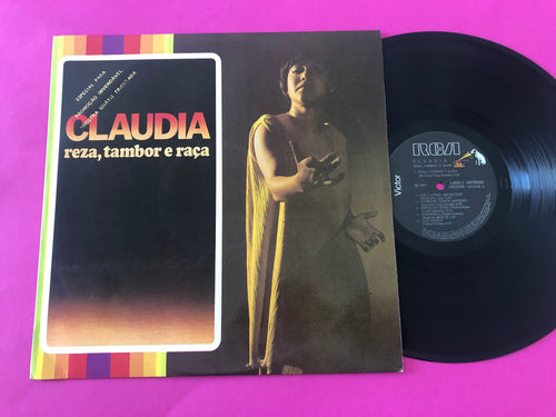 Claudia (6) : Reza, Tambor E Raça (LP)