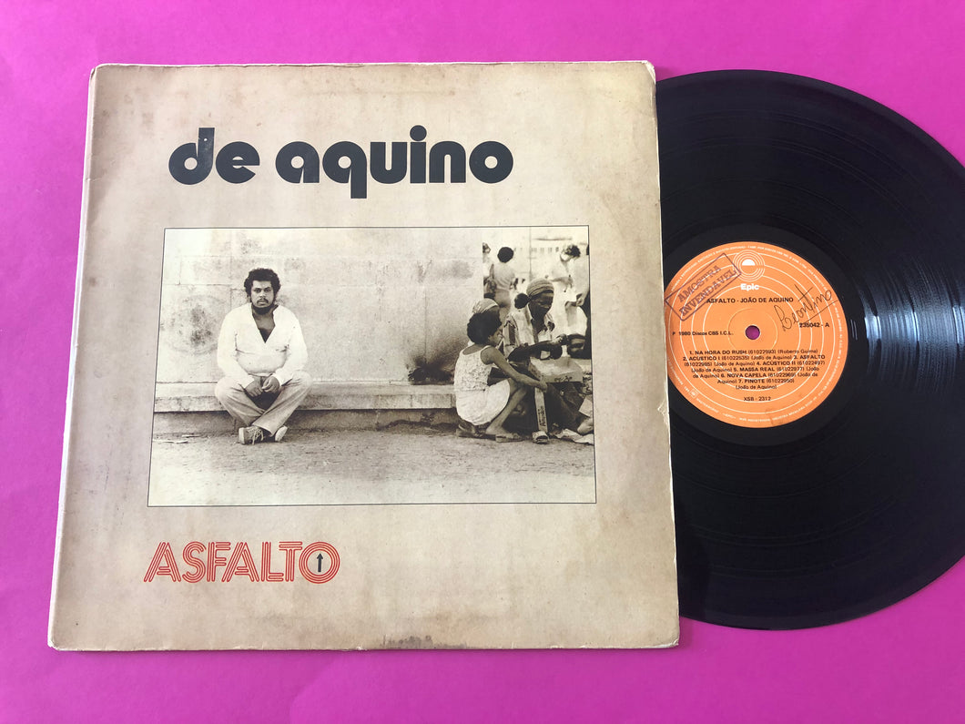 João De Aquino : Asfalto (LP, Album, Gat)