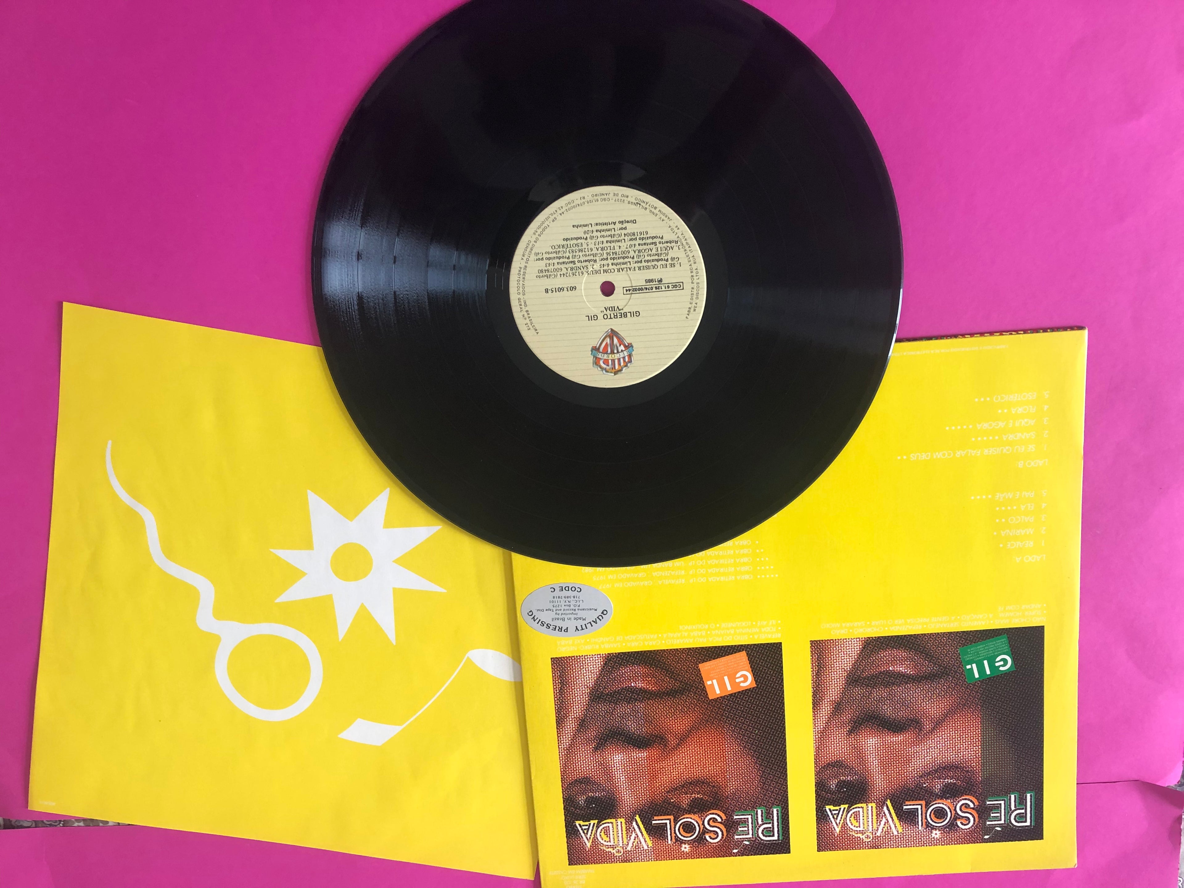 Gilberto Gil : Ré Sol Vida (Vida) (LP, Comp)