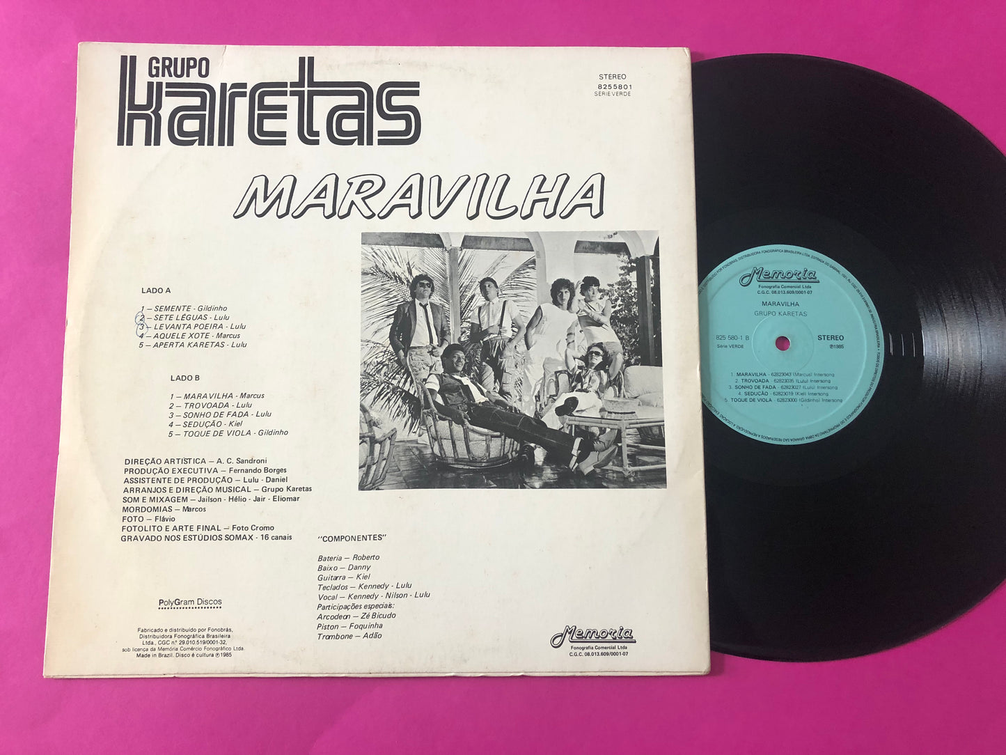 Grupo Karetas : Grupos Karetas (LP, Album)