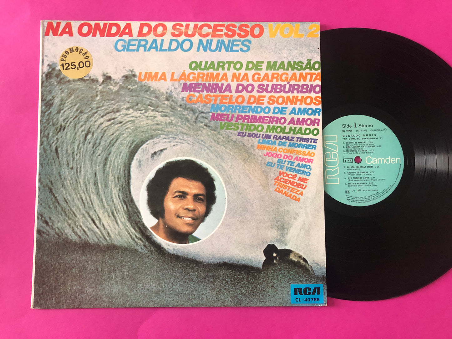 Geraldo Nunes : Na Onda do Sucesso Vol 2 (LP, Album)