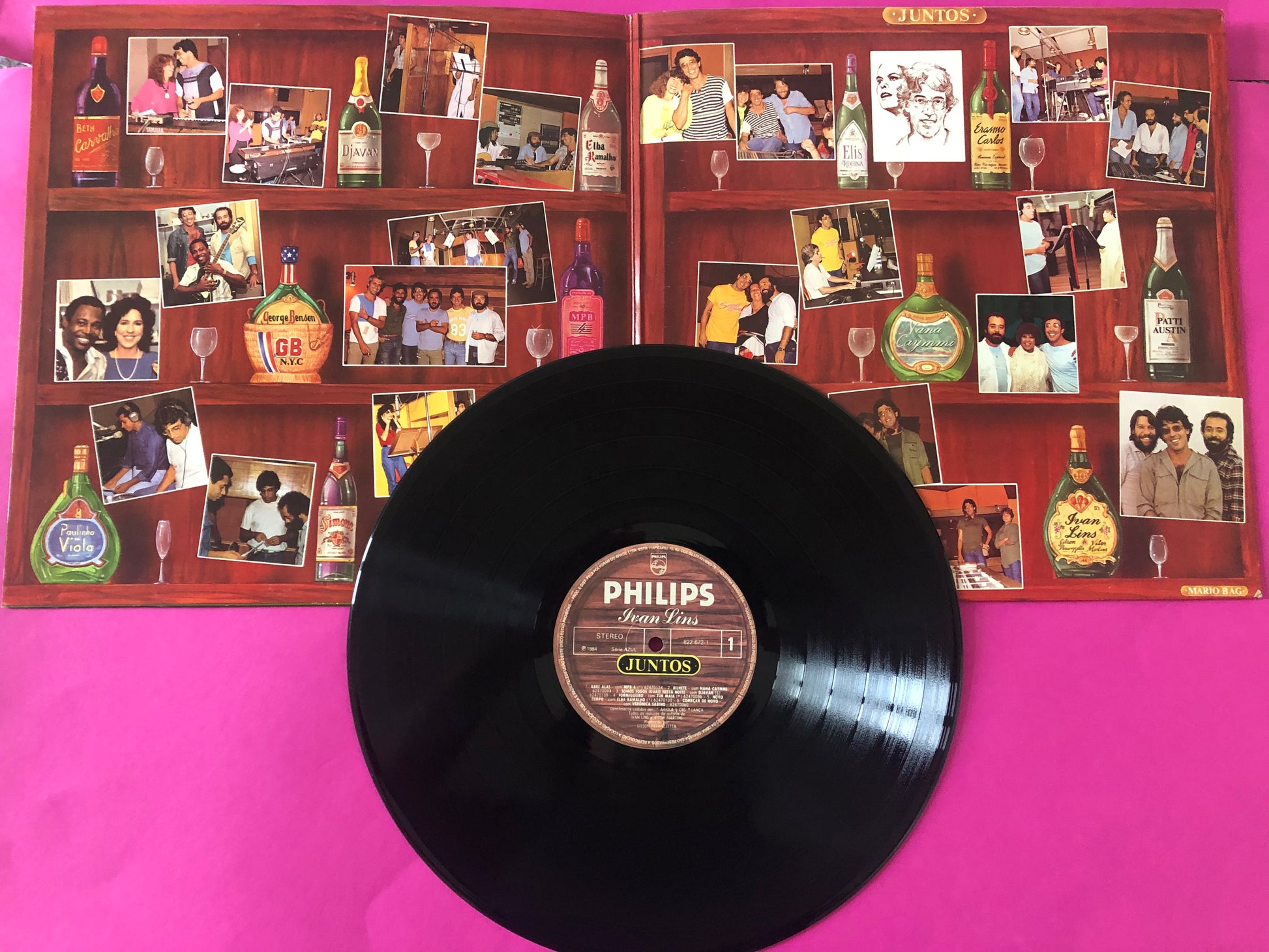 Ivan Lins : Juntos (LP, Album, Gat)