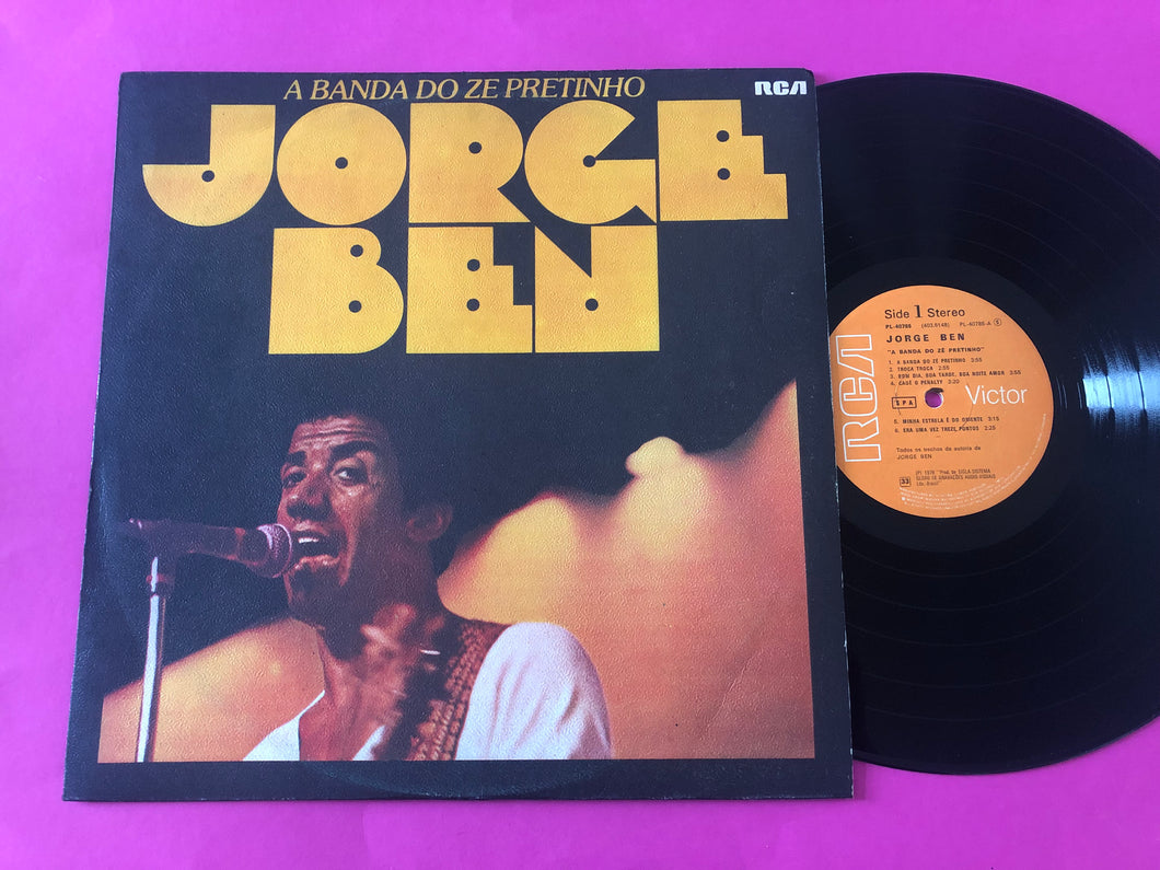 Jorge Ben : A Banda Do Zé Pretinho (LP, Album)