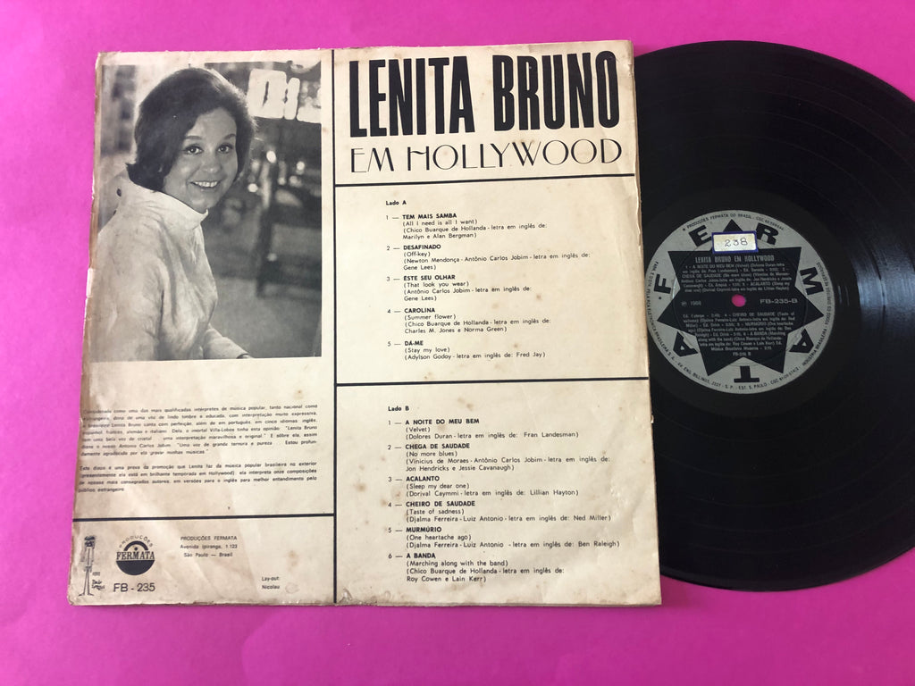 Lenita Bruno : Lenita Bruno Em Hollywood (LP)