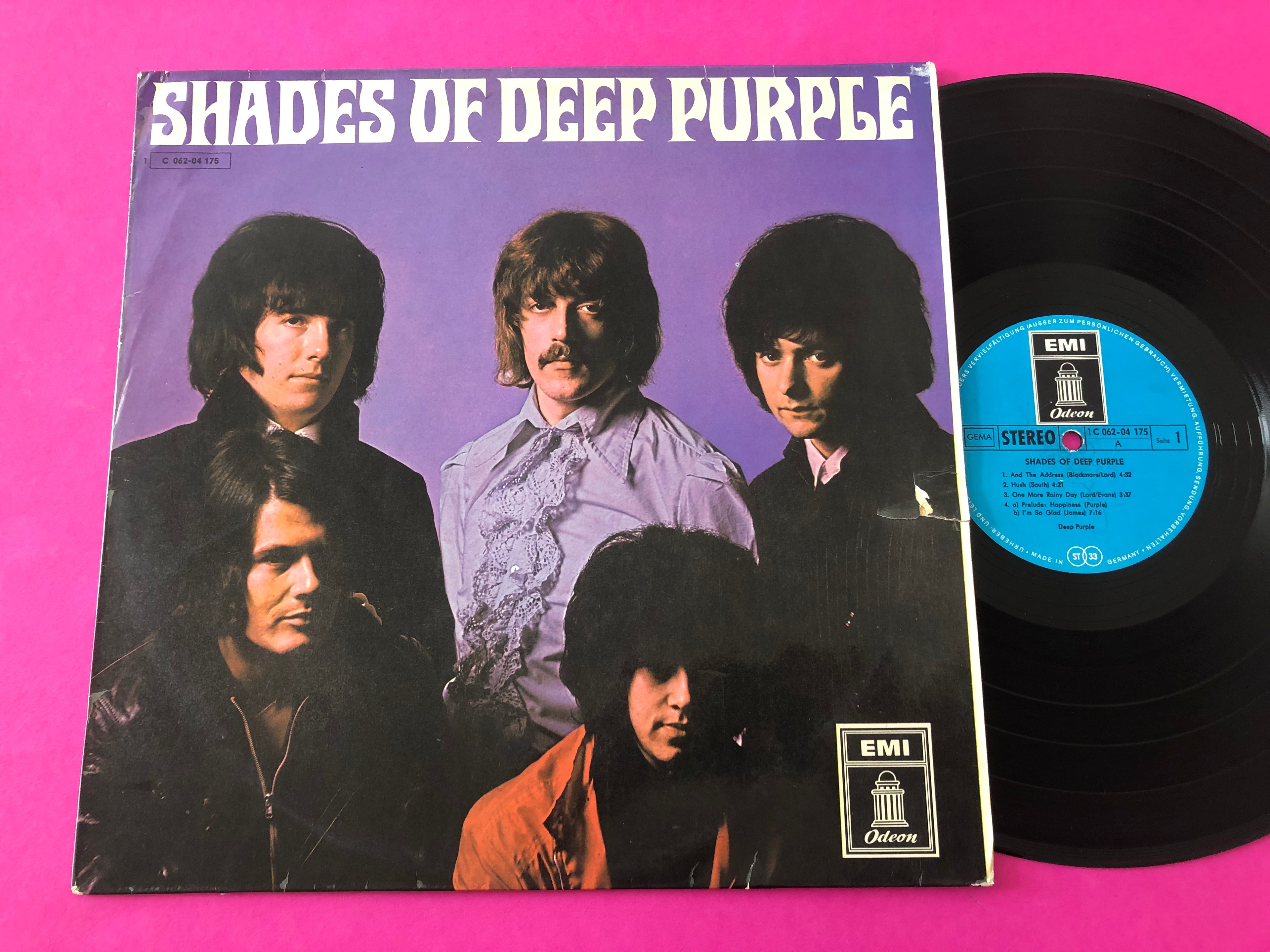 Deep Purple : Shades Of Deep Purple (LP,Album)