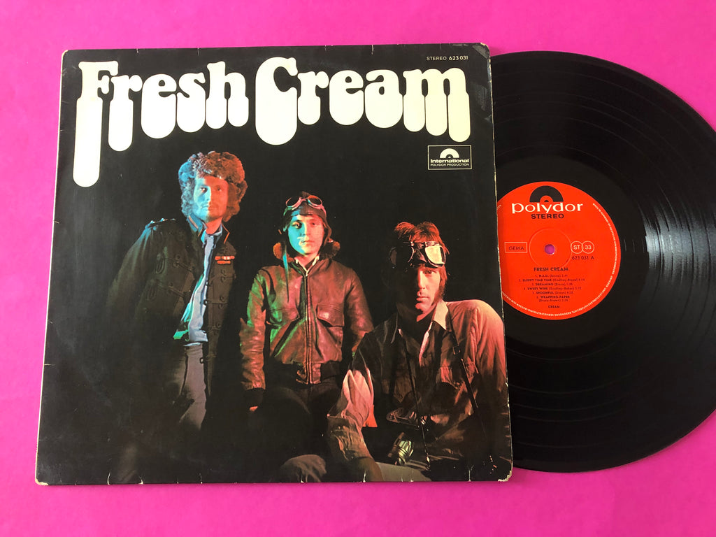 Cream (2) : Fresh Cream (LP,Album,Stereo)