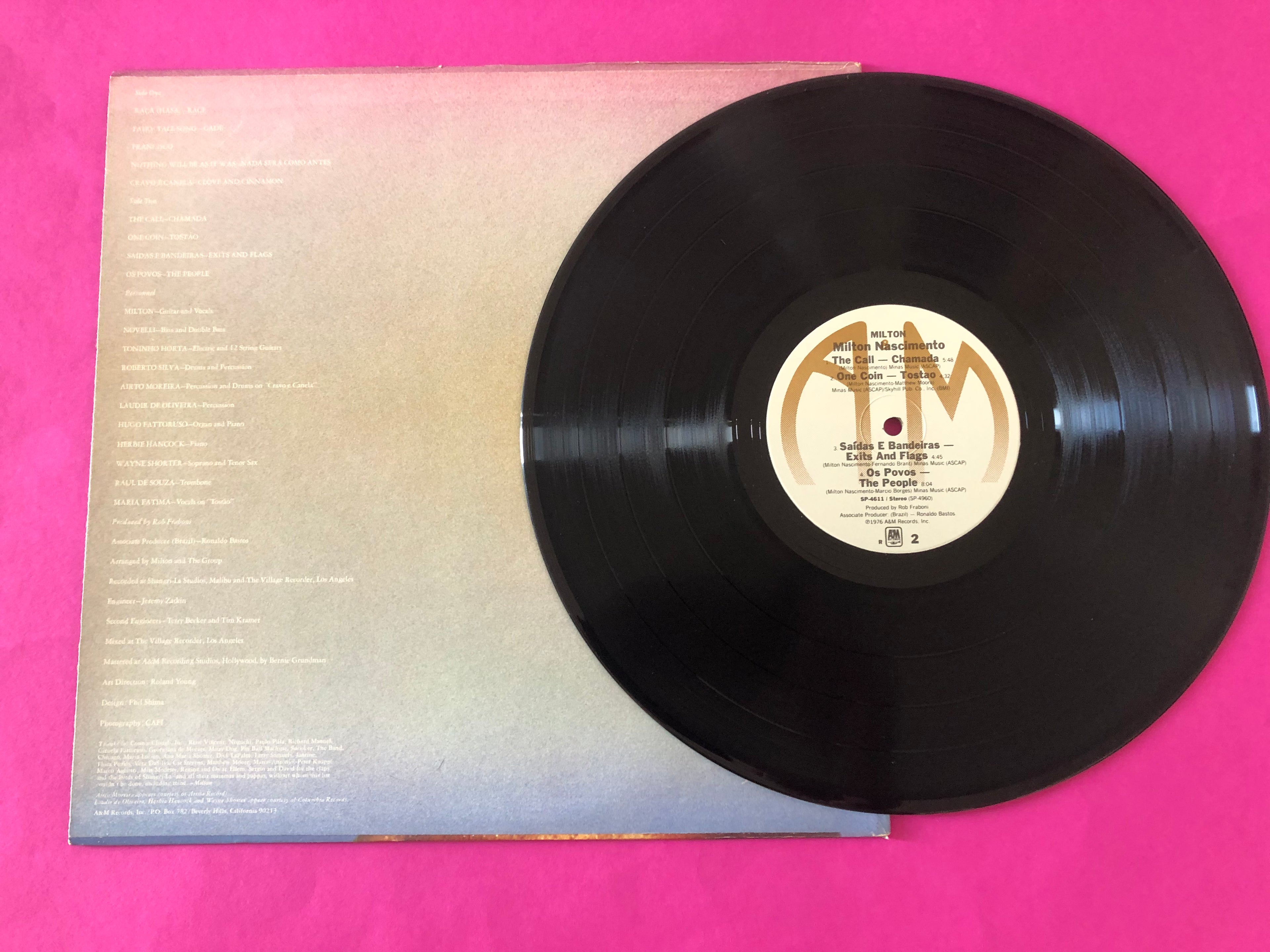 Milton Nascimento : Milton (LP, Album, RE, No )