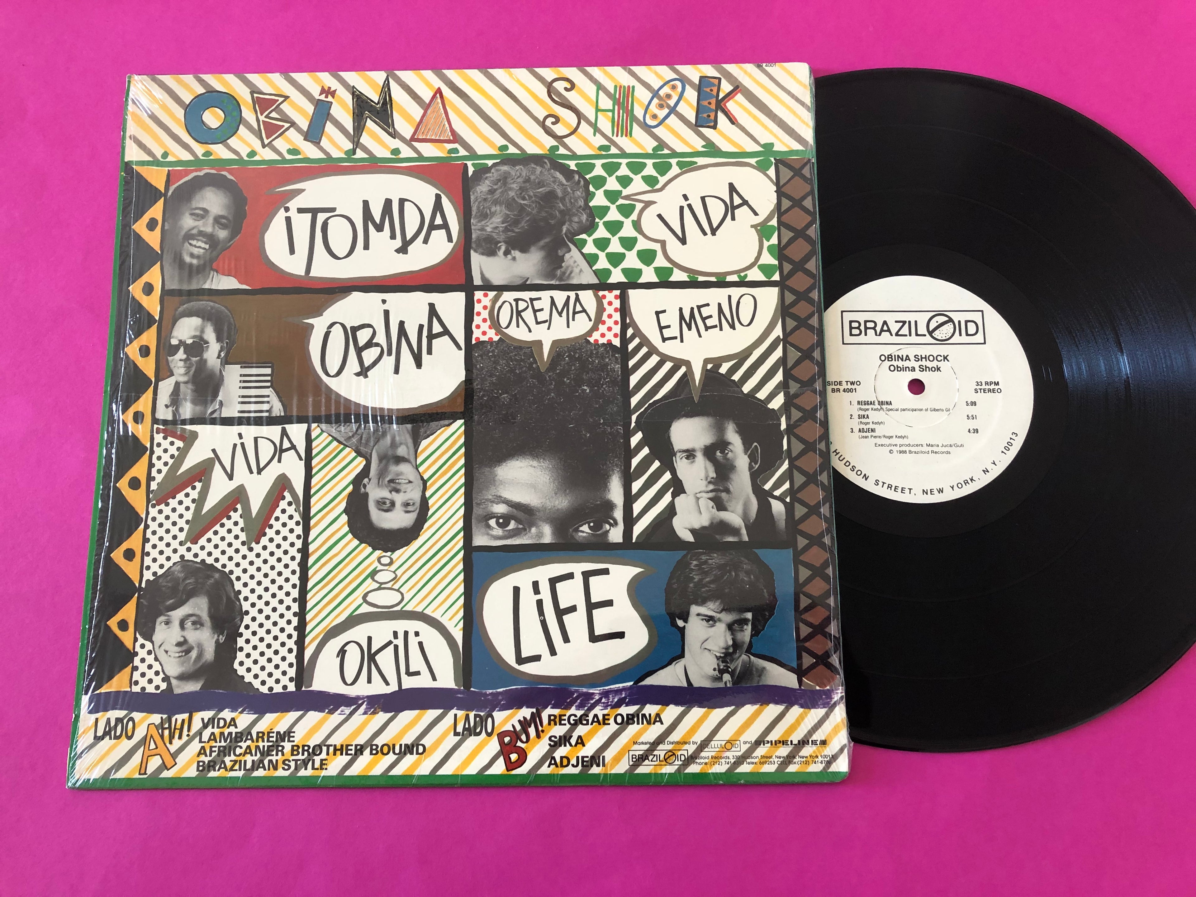 Obina Shok : Obina Shok (LP)