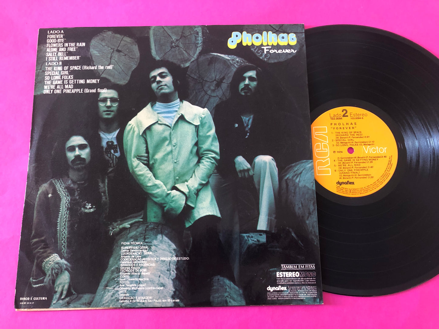Pholhas : Forever (LP, Album)