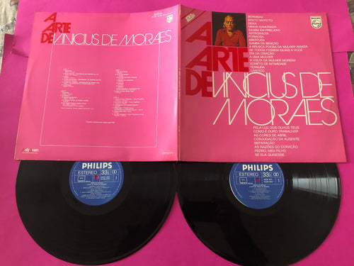 Vinicius De Moraes : A Arte De Vinicius De Moraes (2xLP, Comp, RE, Gat)