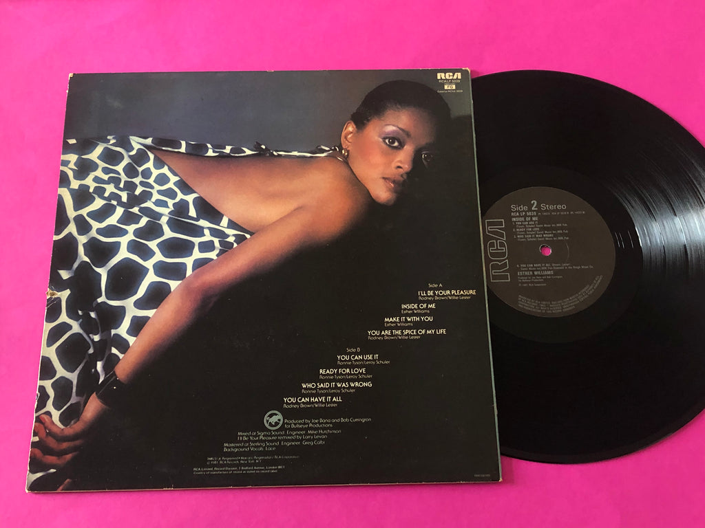 Esther Williams : Inside Of Me (LP,Album)
