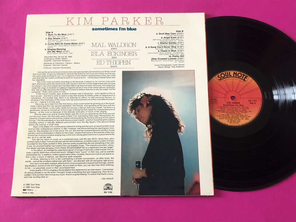 Kim Parker : Sometimes I'm Blue (LP,Album)