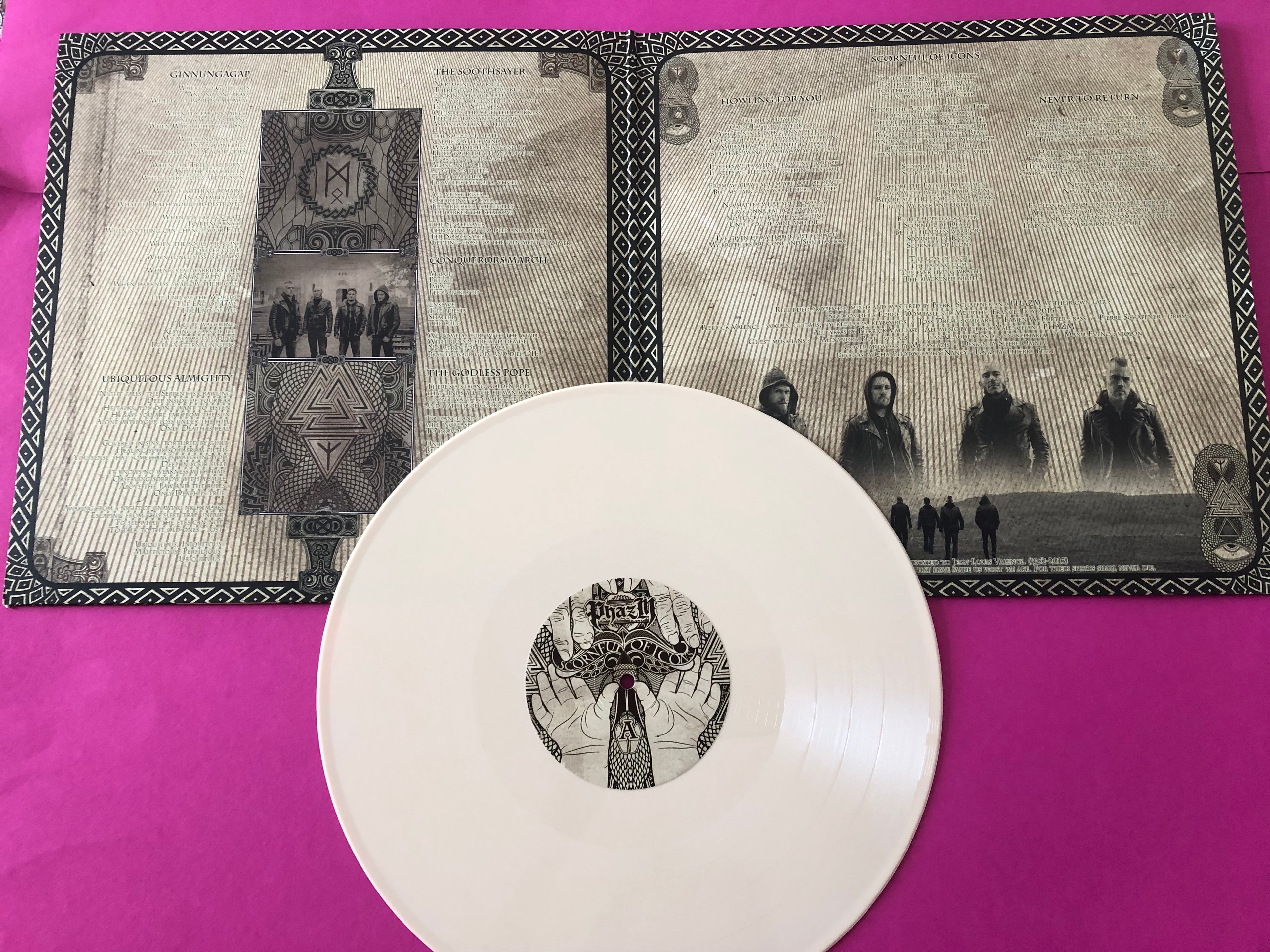 Phazm : Scornful Of Icons (LP, Album, Ltd, Bon)