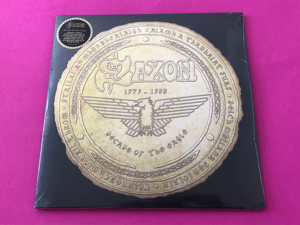 Saxon : Decade Of The Eagle: The Anthology 1979-1988 (LP,Compilation)