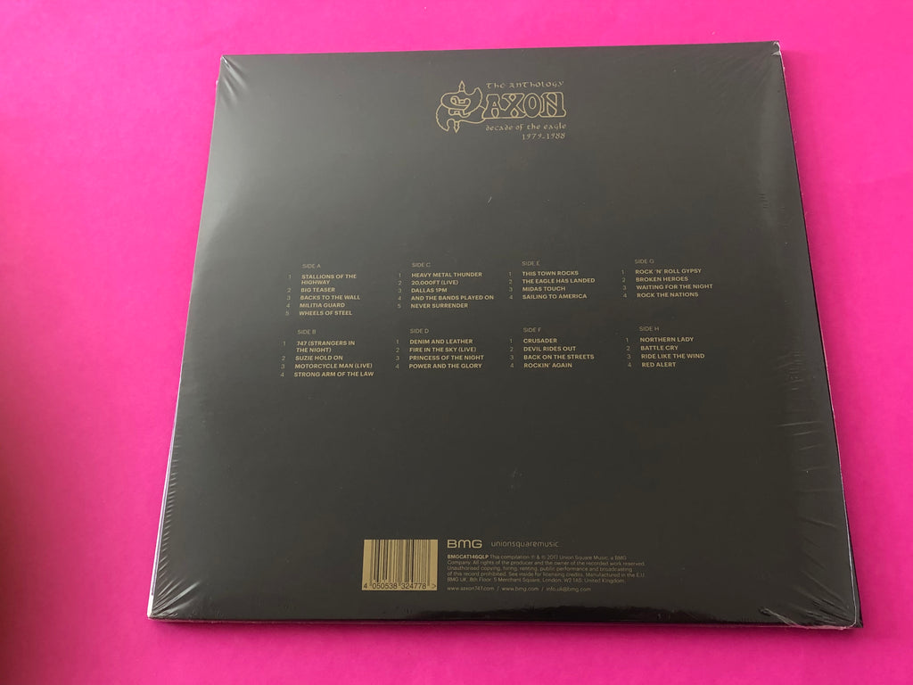 Saxon : Decade Of The Eagle: The Anthology 1979-1988 (LP,Compilation)