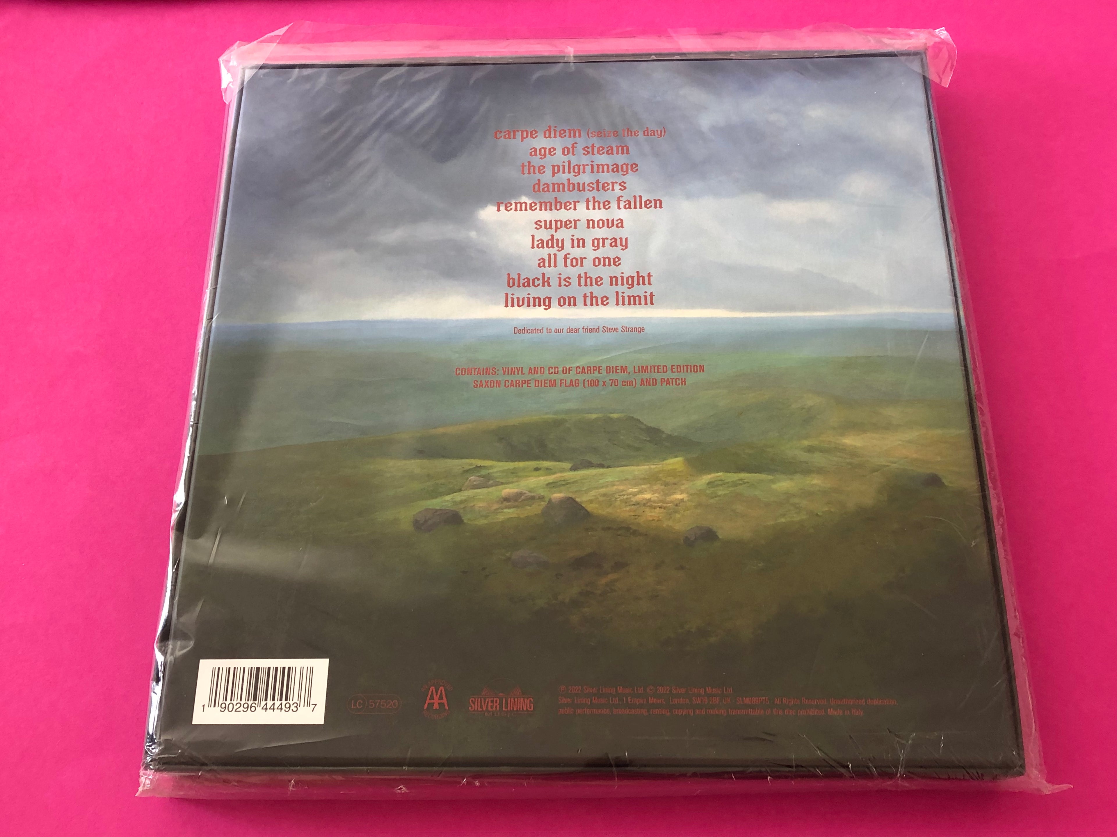 Saxon : Carpe Diem (Box, Dlx, Ltd + LP, Album + CD, Album, Dig)