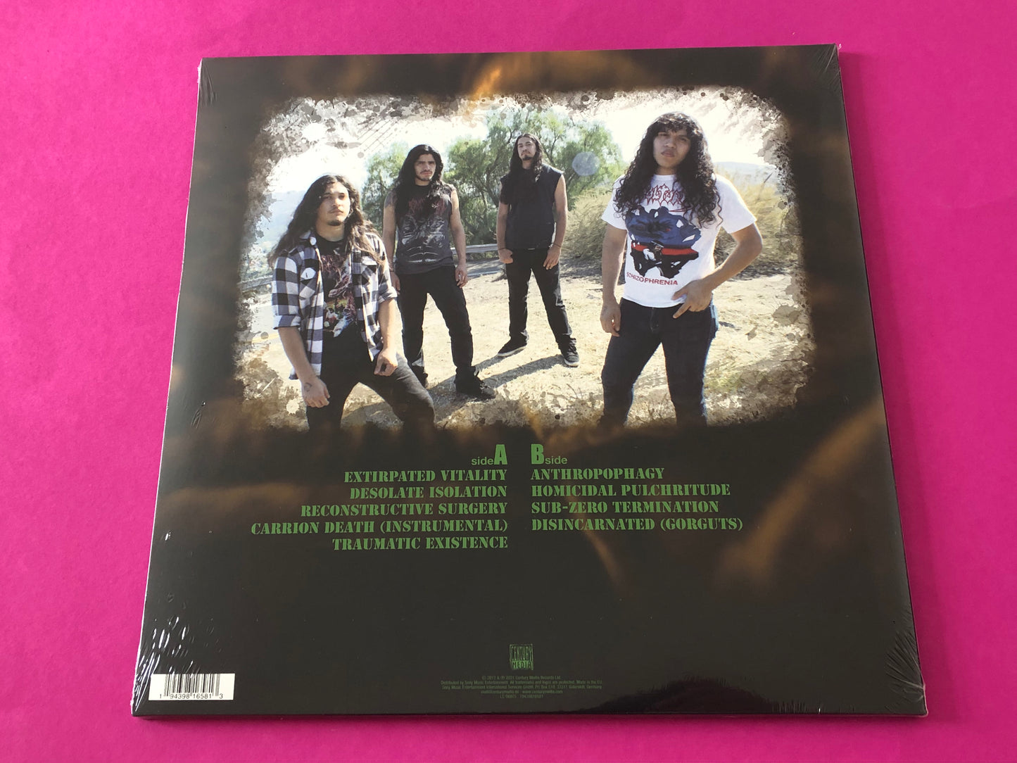 Skeletal Remains (3) : Beyond The Flesh (LP, Album, RE, RM, 180)