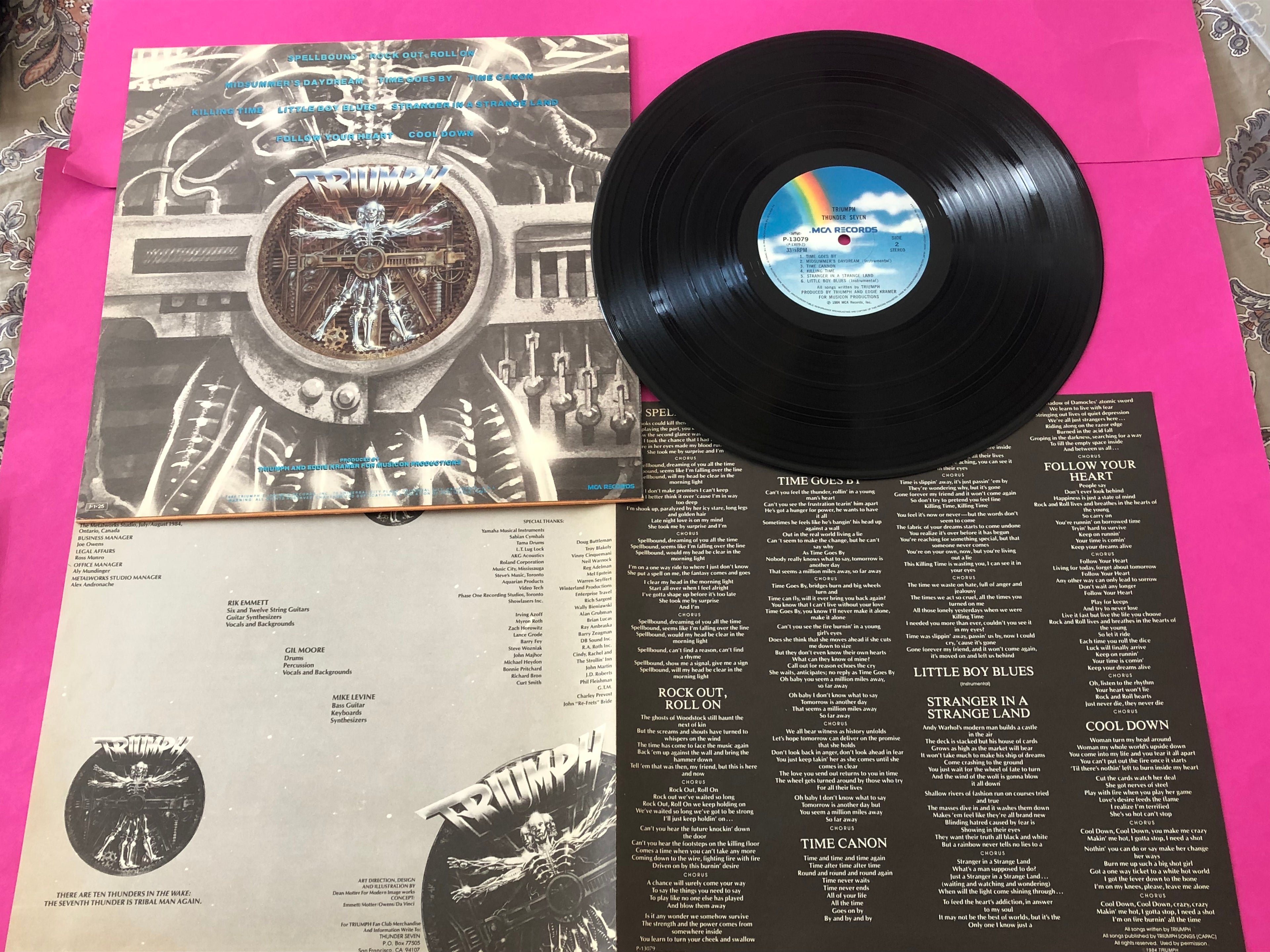 Triumph (2) : Thunder Seven (LP, Album)