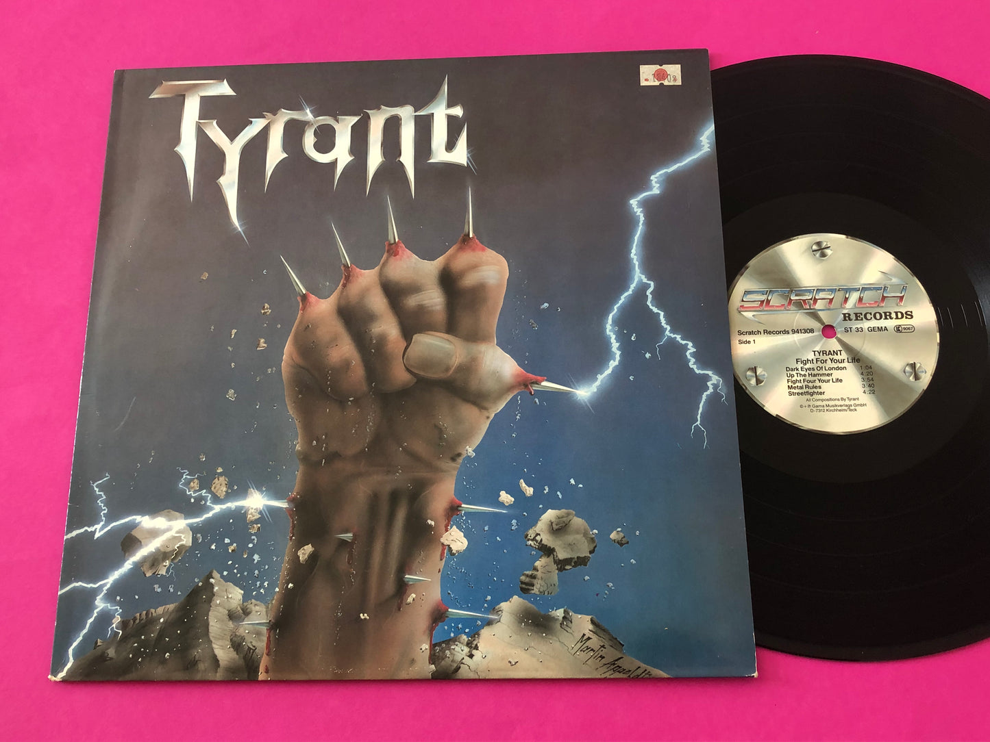 Tyrant (13) : Fight For Your Life (LP, Album)