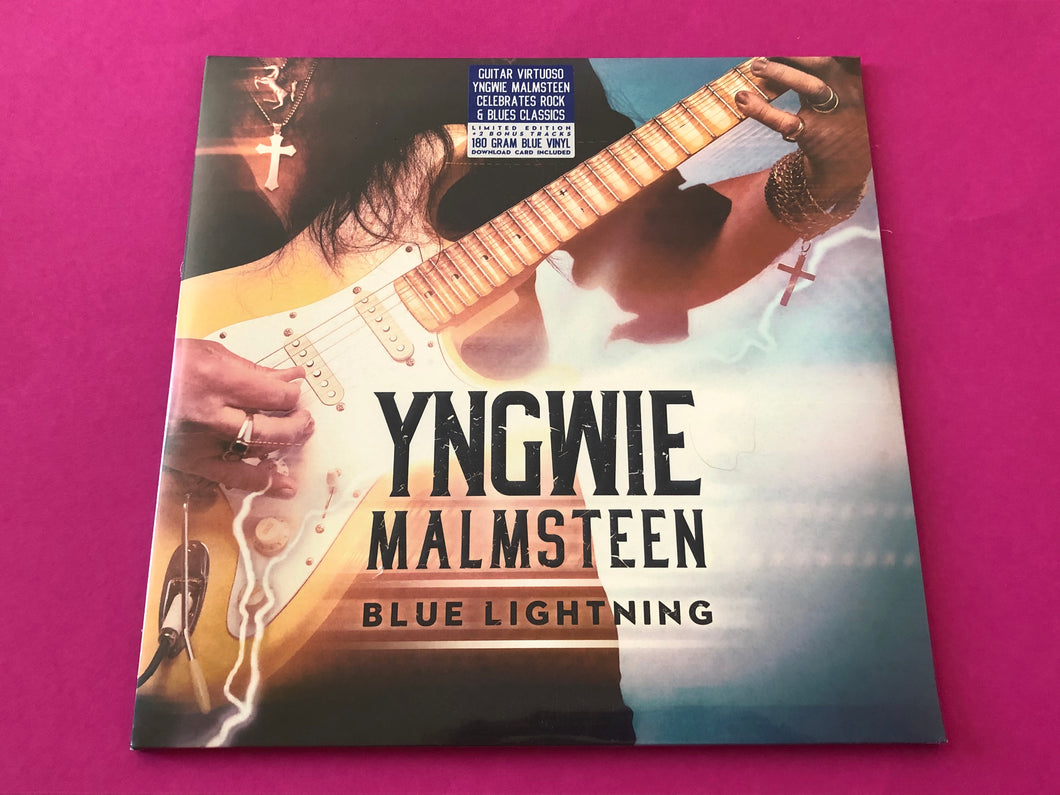 Yngwie Malmsteen : Blue Lightning (LP,Album,Limited Edition)