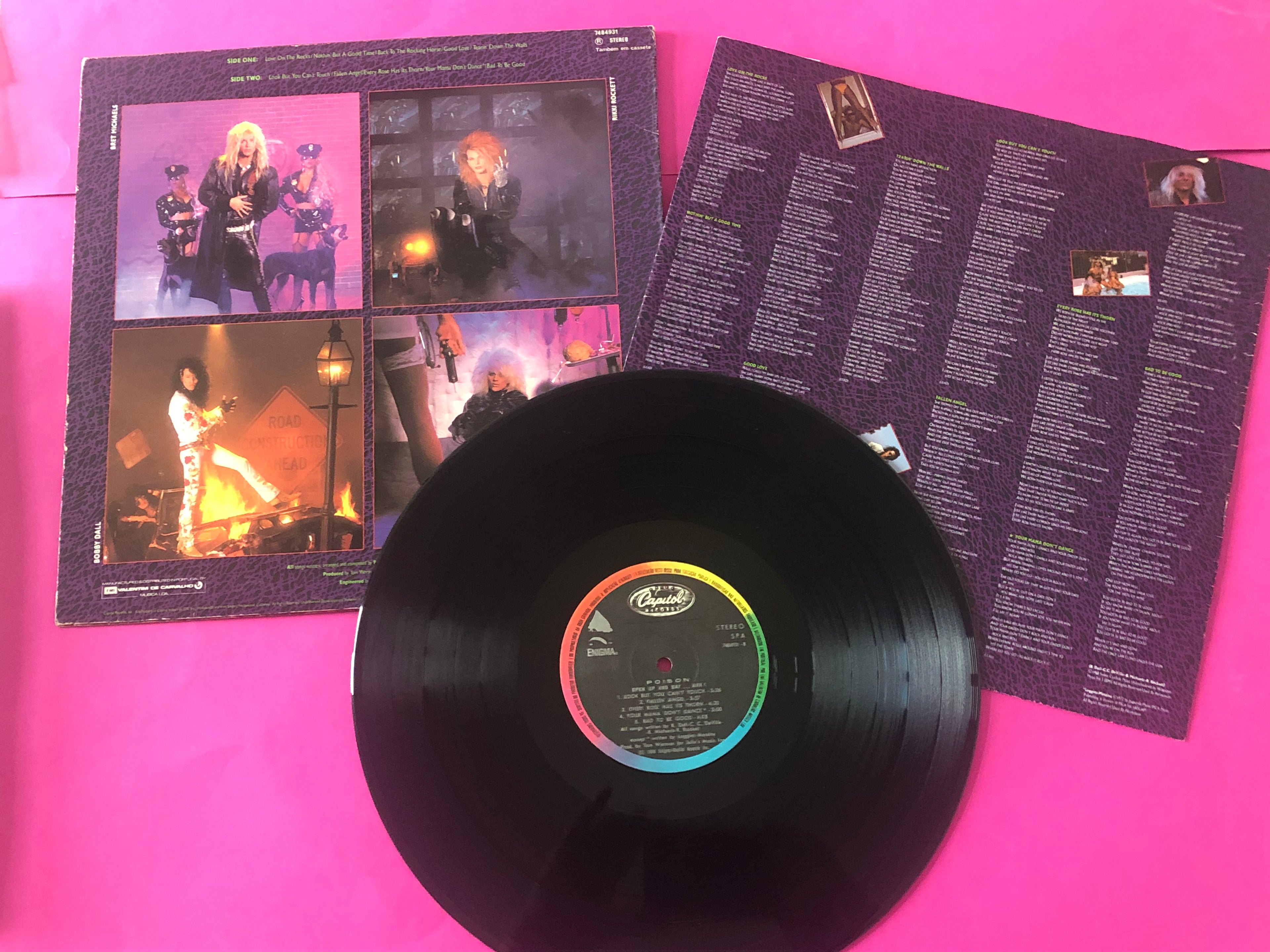 Poison (3) : Open Up And Say....Ahh! (LP, Album)