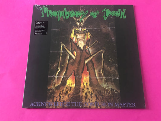 Prophecy Of Doom : Acknowledge The Confusion Master (LP, Album, RE)