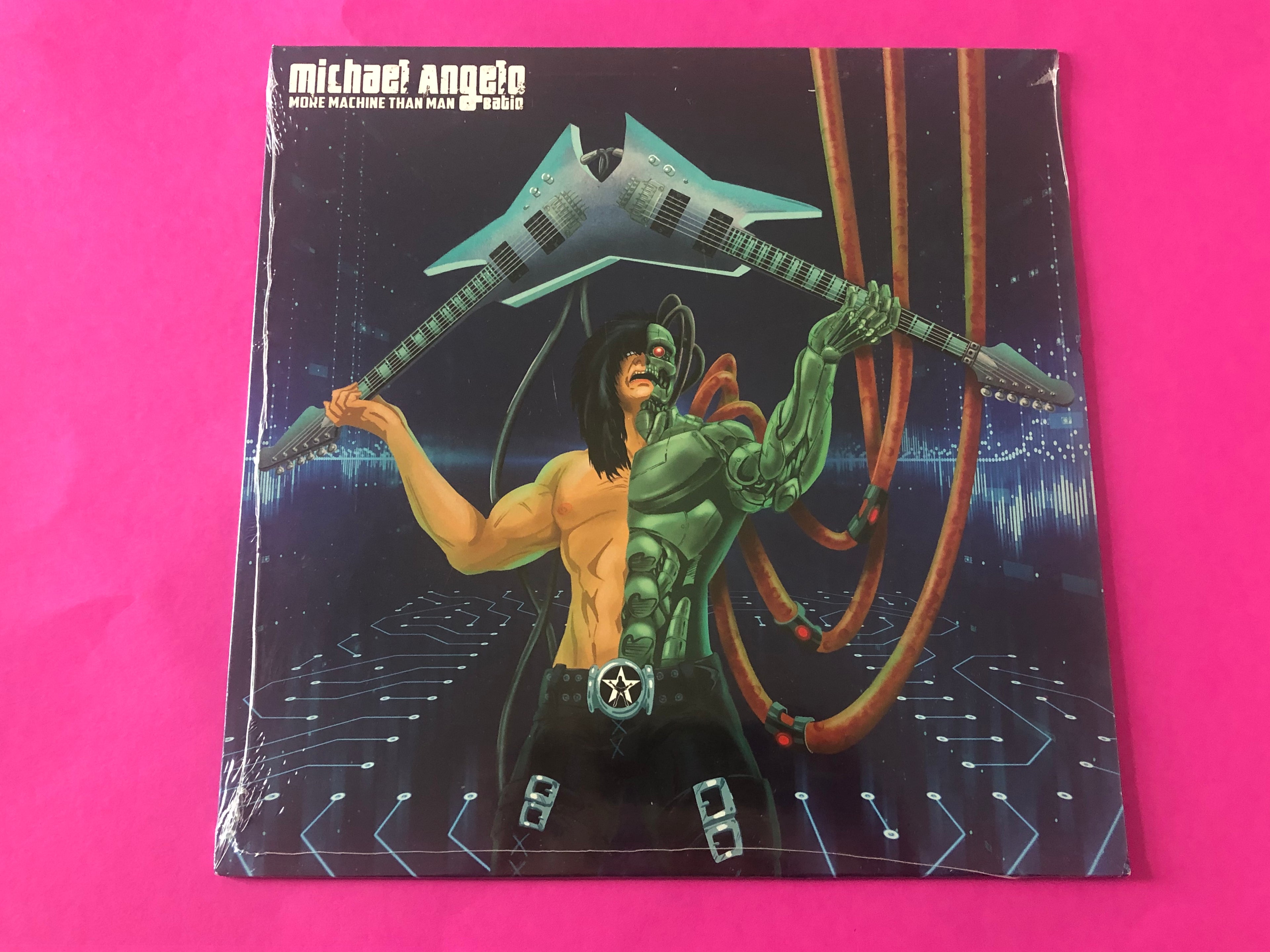 Michael Angelo Batio : More Machine Than Man (LP,Album,Limited Edition,Numbered)