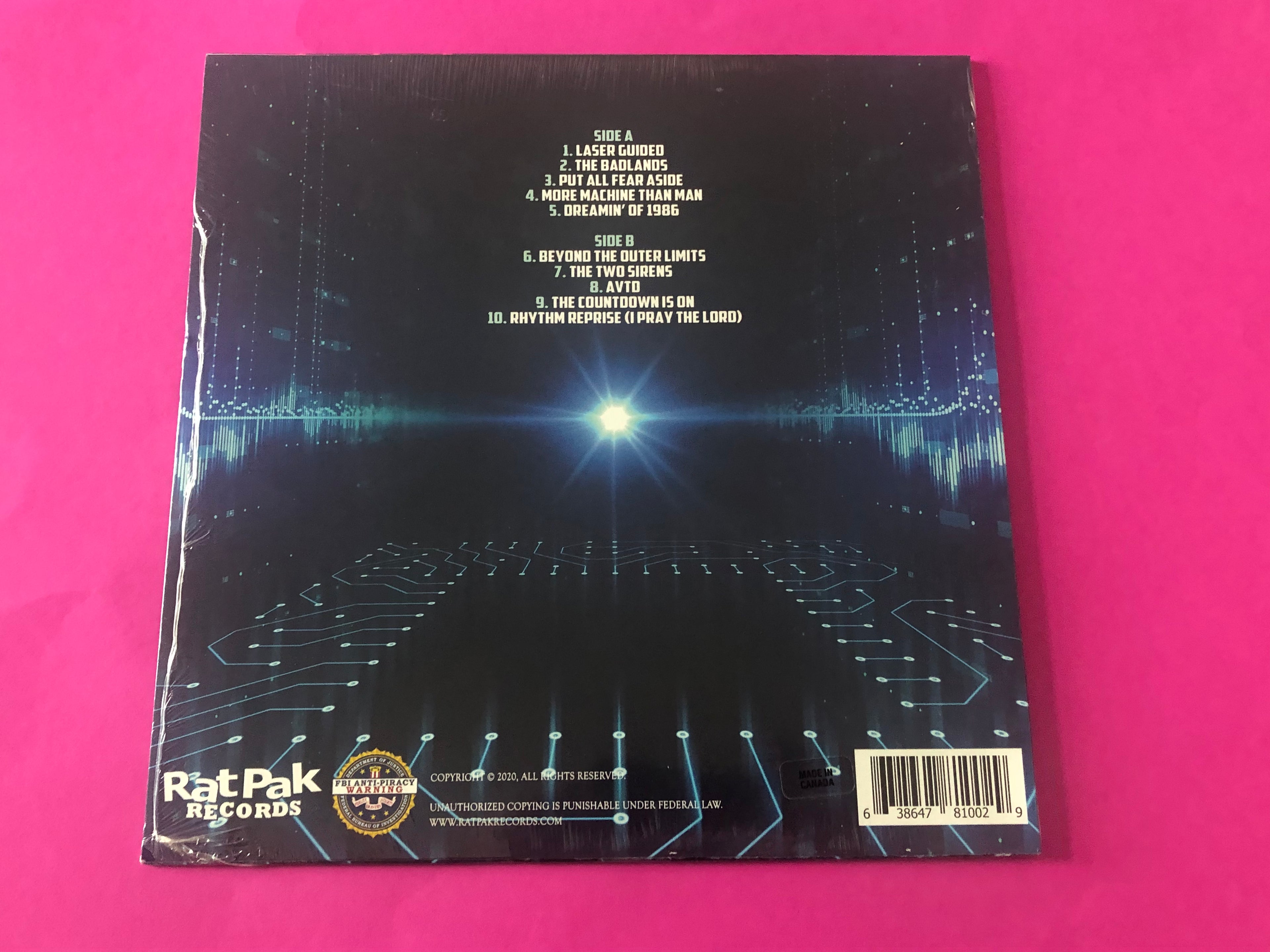 Michael Angelo Batio : More Machine Than Man (LP,Album,Limited Edition,Numbered)