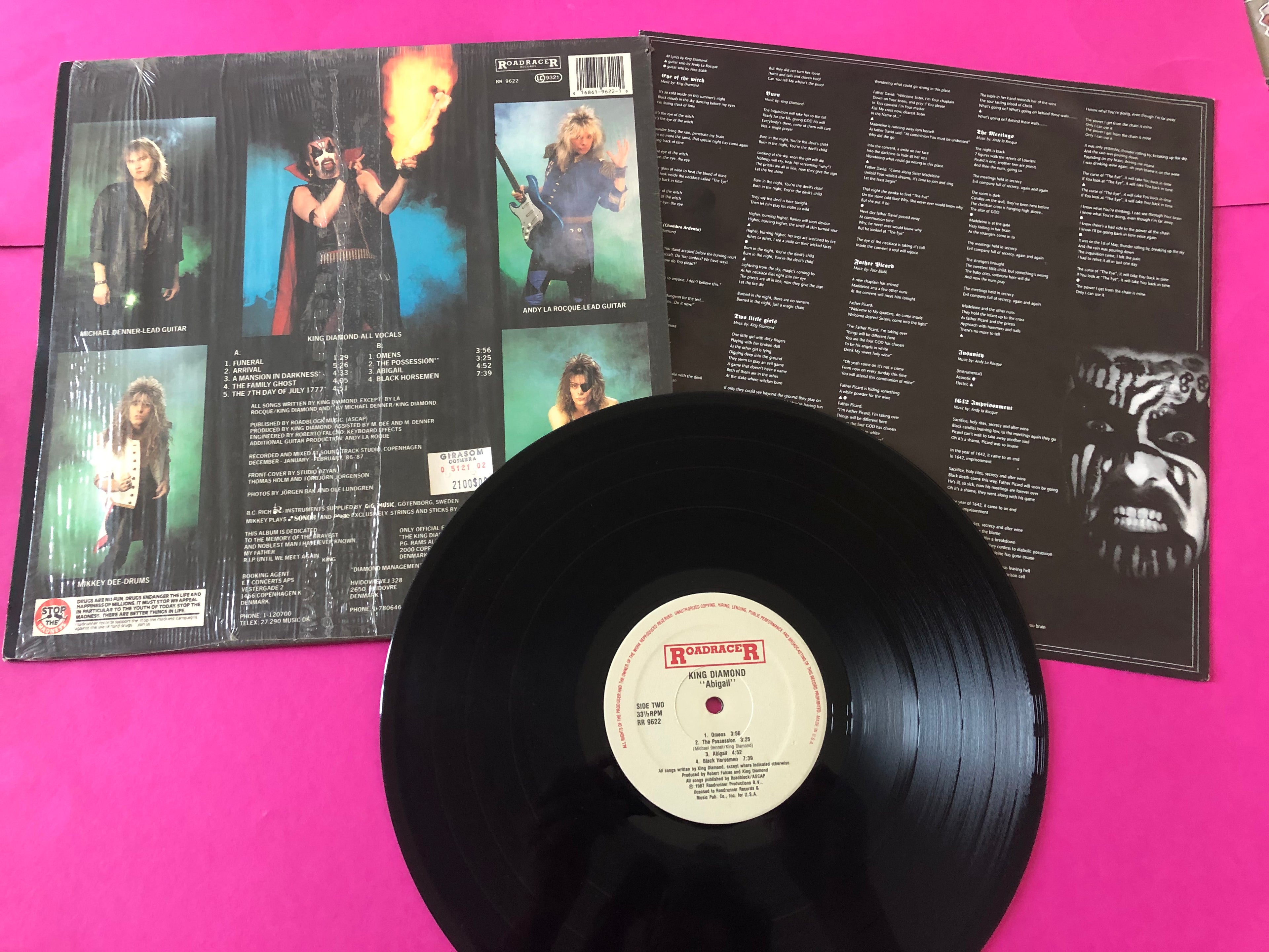 King Diamond : Abigail (LP, Album, EMW)
